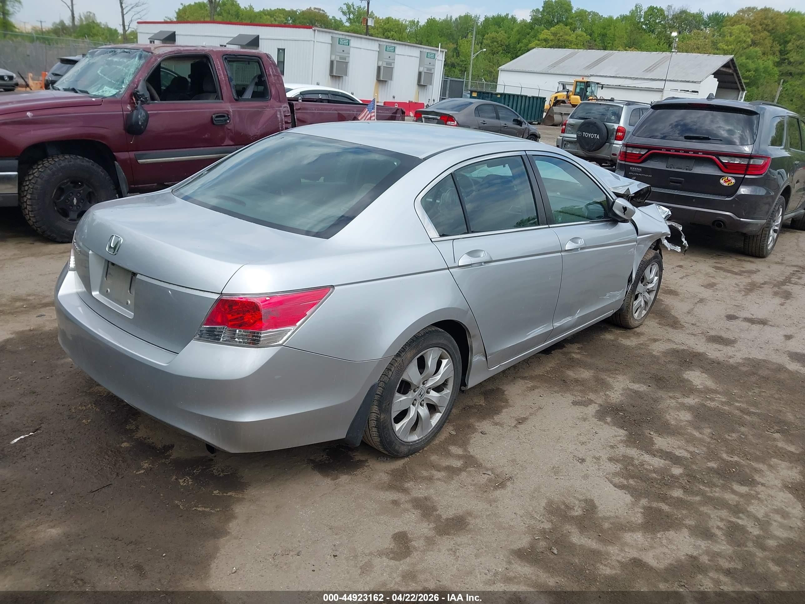 2009 Honda Accord 2.4 Ex Серебряный vin: 1HGCP26759A123844