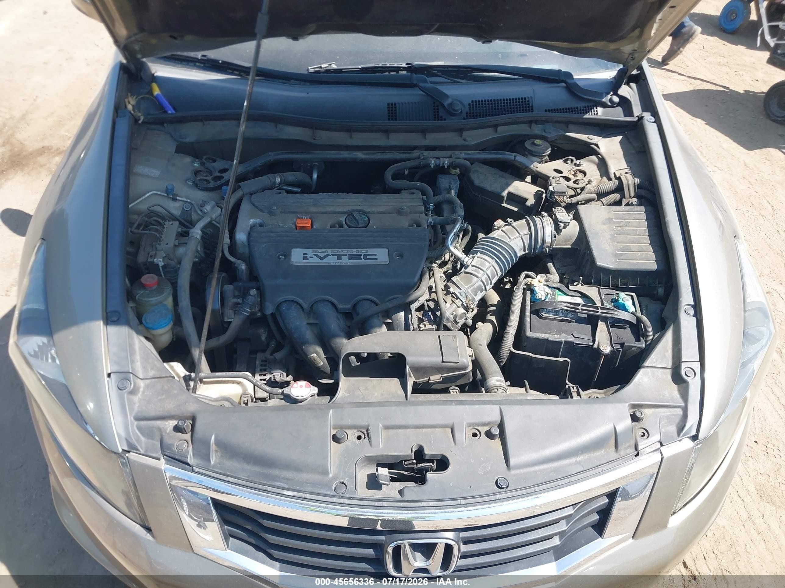 2009 Honda Accord 2.4 Ex Champagne vin: 1HGCP26759A125447