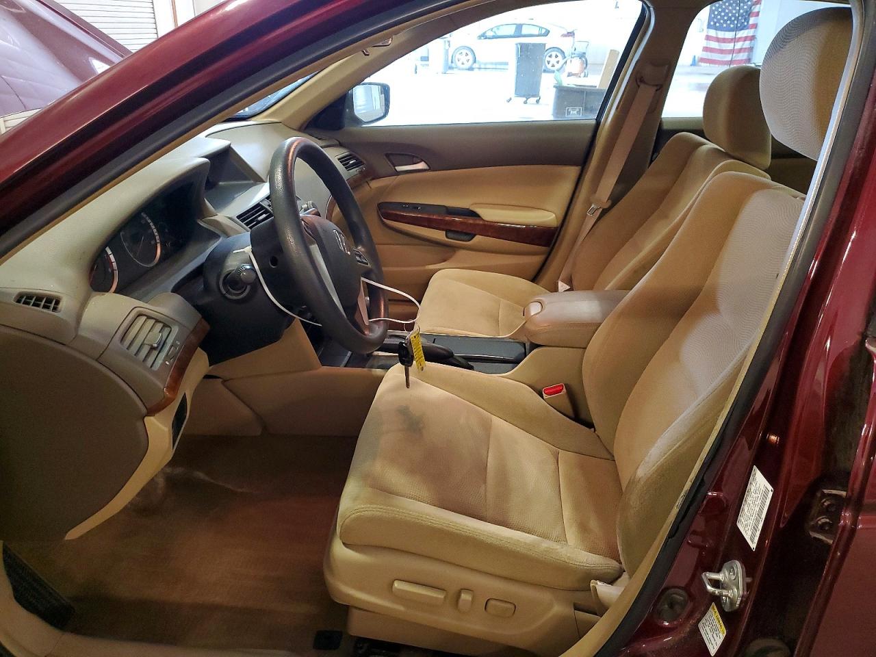 2009 Honda Accord Ex Темно-бордовый vin: 1HGCP26759A144418