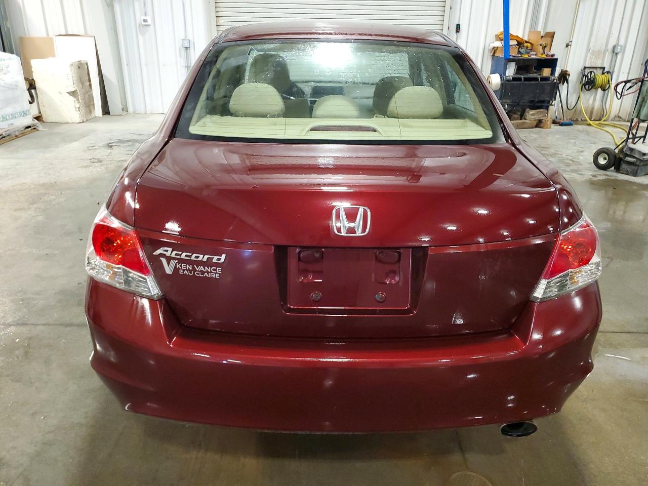 2009 Honda Accord Ex Темно-бордовый vin: 1HGCP26759A144418