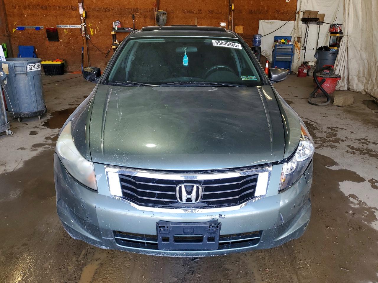 2009 Honda Accord Ex Green vin: 1HGCP26759A162109