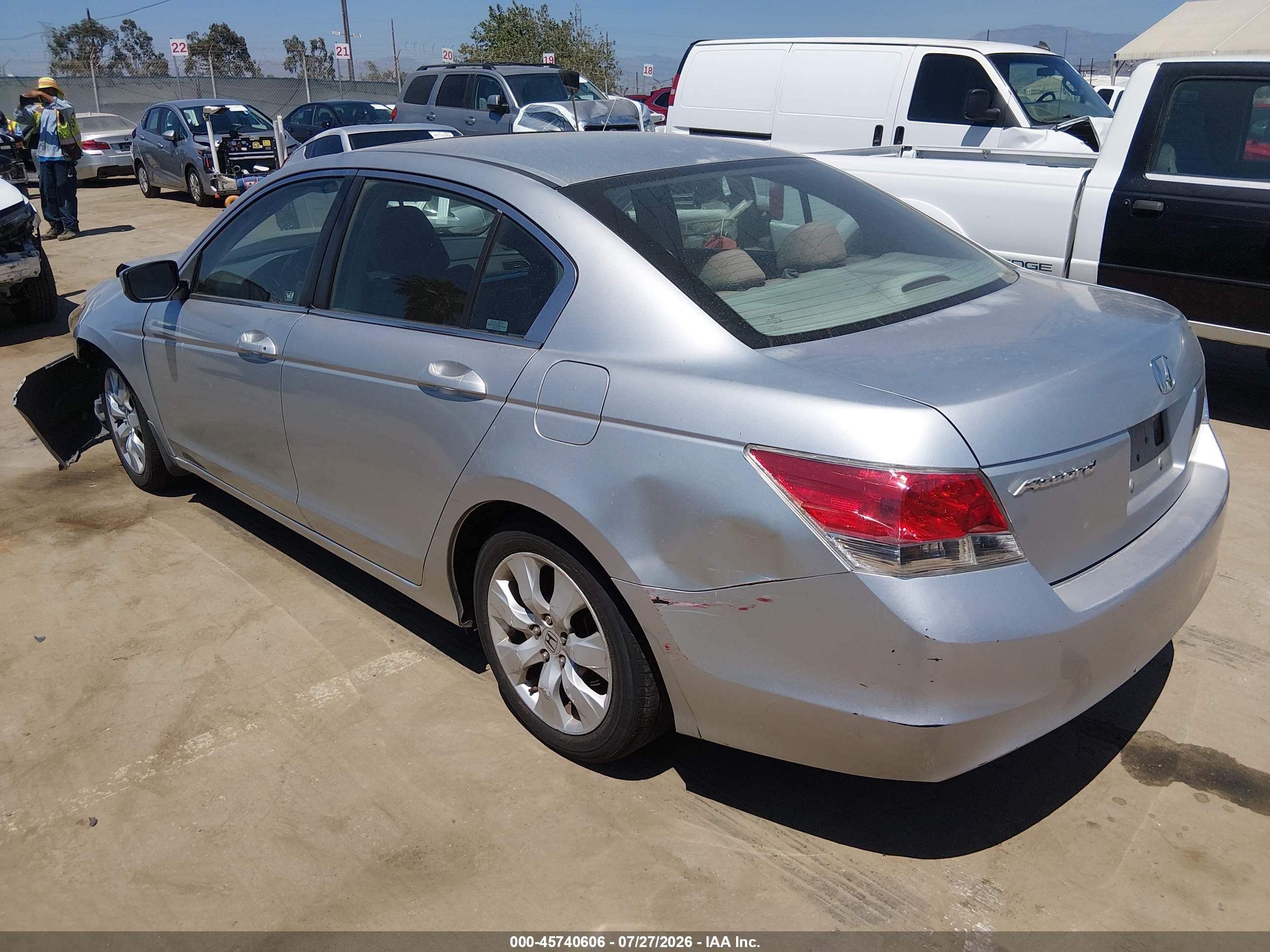 2009 Honda Accord 2.4 Ex Silver vin: 1HGCP26759A164457
