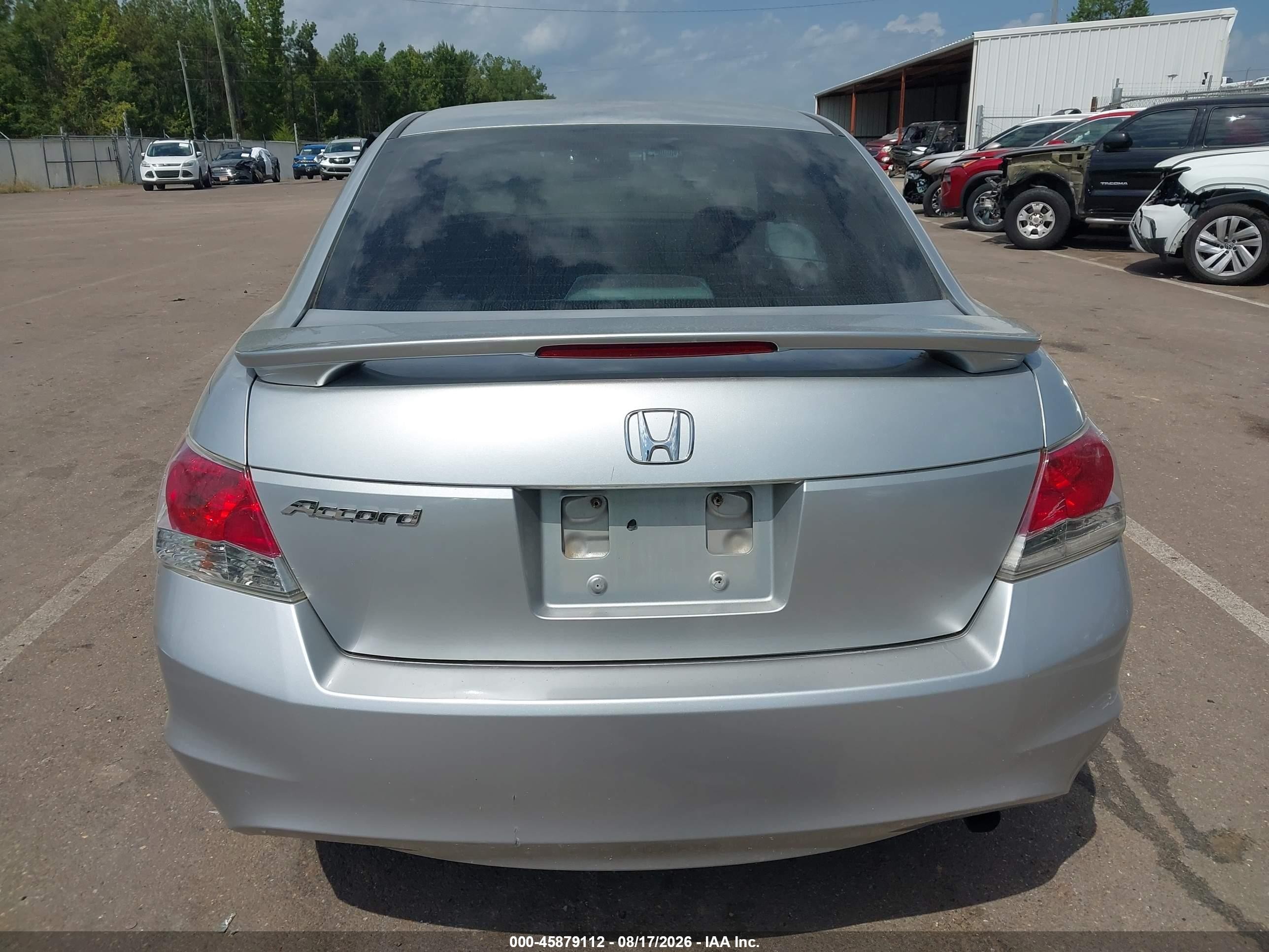 2008 Honda Accord 2.4 Ex Серебряный vin: 1HGCP26768A063555