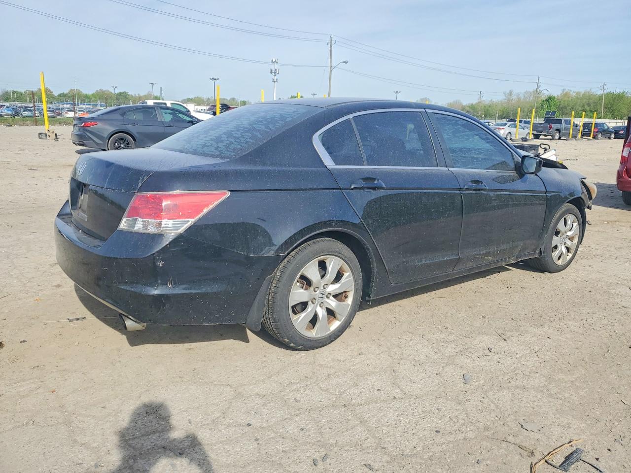 2008 Honda Accord Ex Black vin: 1HGCP26768A162909