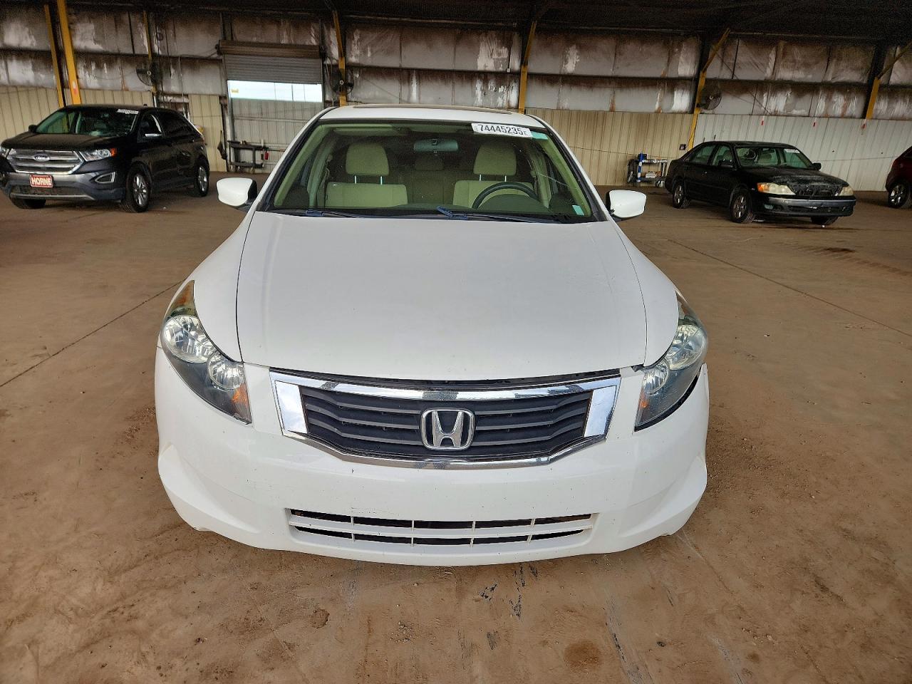 2009 Honda Accord Ex White vin: 1HGCP26769A109161