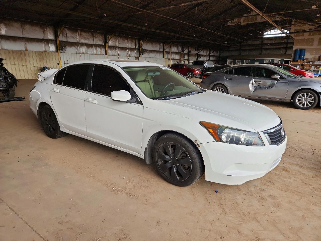 2009 Honda Accord Ex White vin: 1HGCP26769A109161