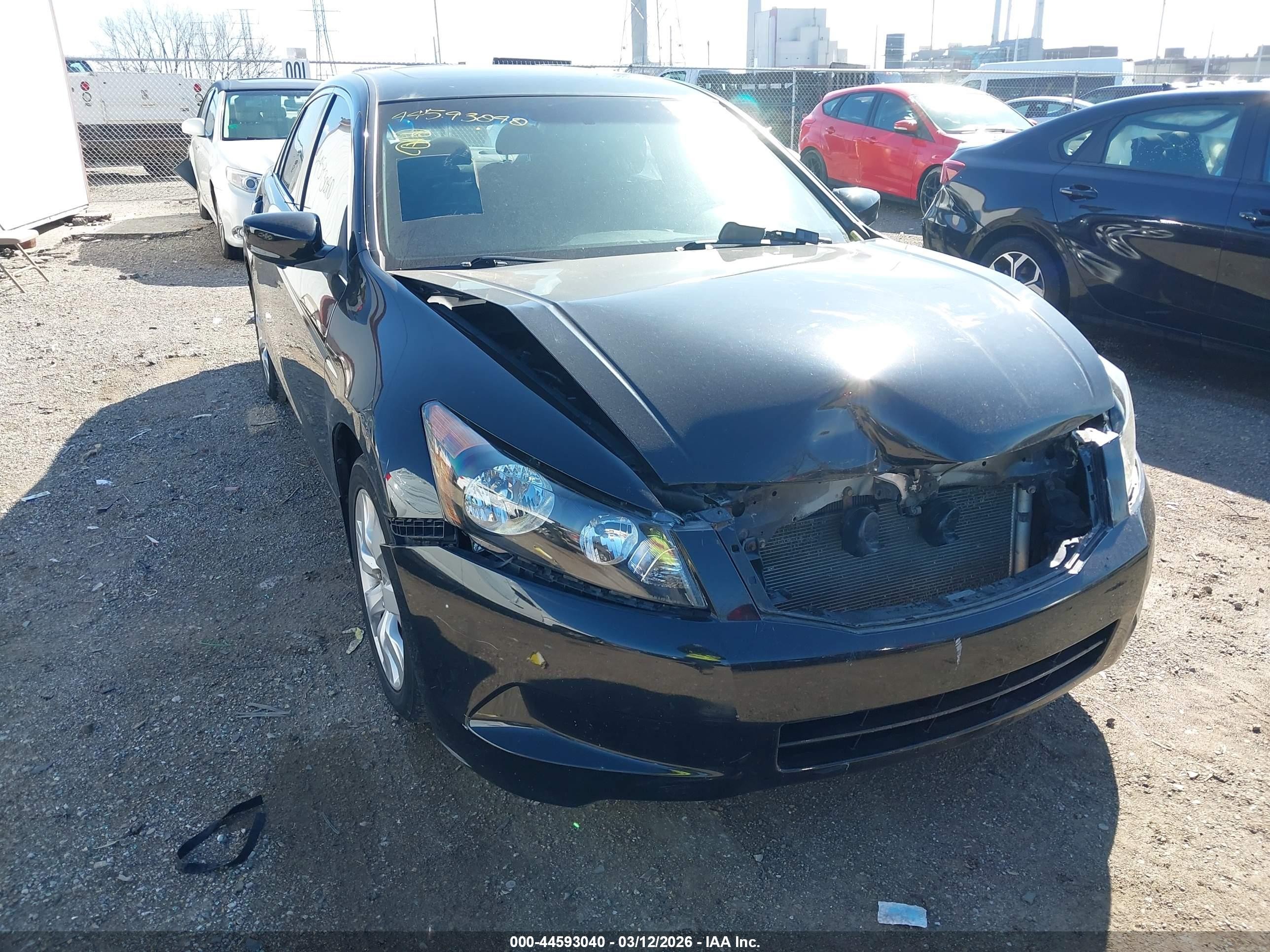 2009 Honda Accord 2.4 Ex Black vin: 1HGCP26769A116773