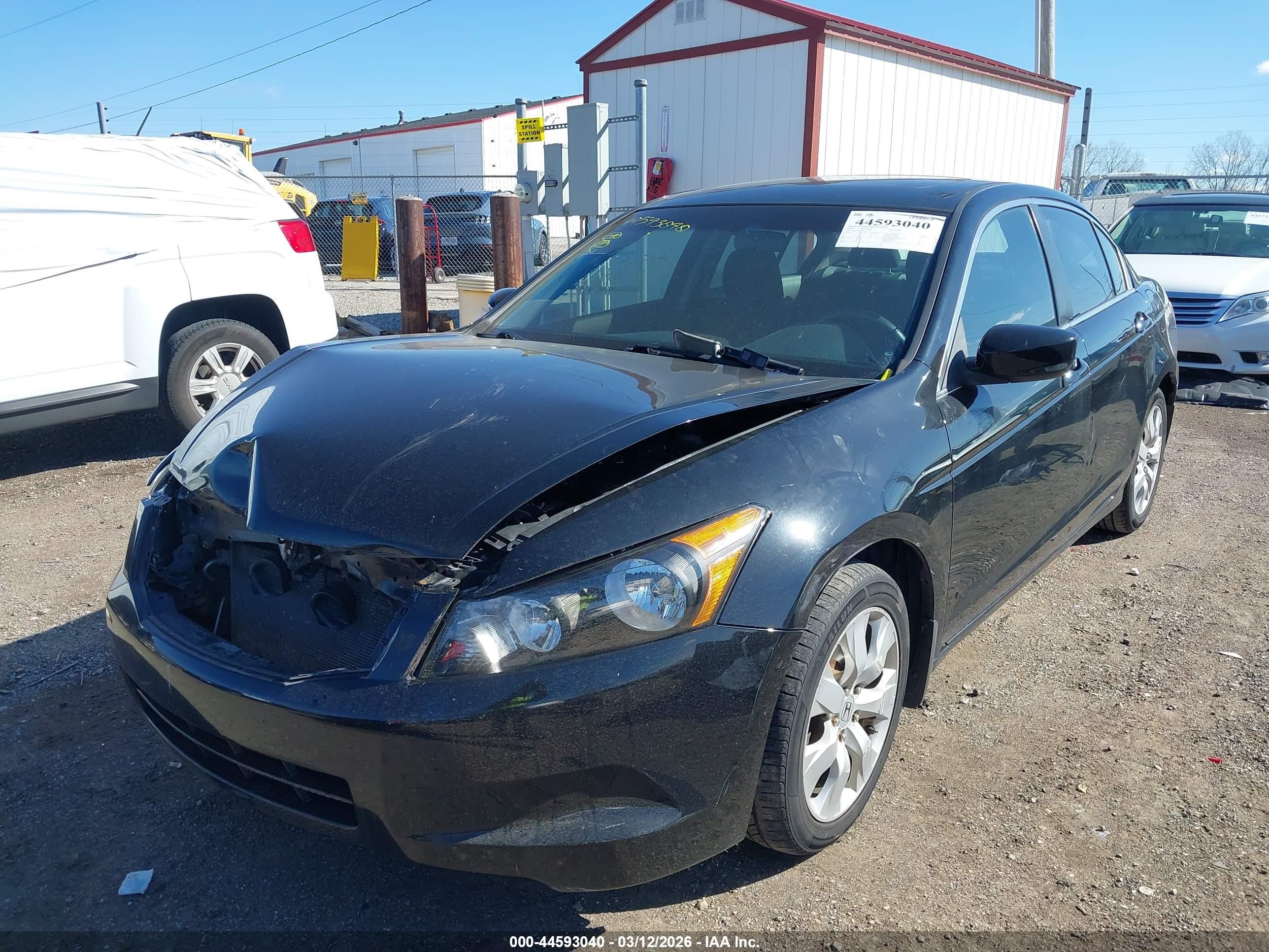 2009 Honda Accord 2.4 Ex Black vin: 1HGCP26769A116773