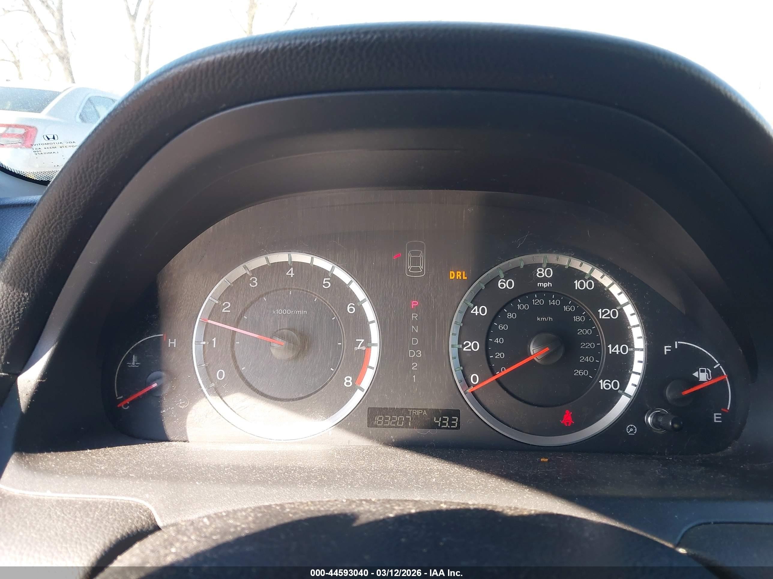 2009 Honda Accord 2.4 Ex Black vin: 1HGCP26769A116773