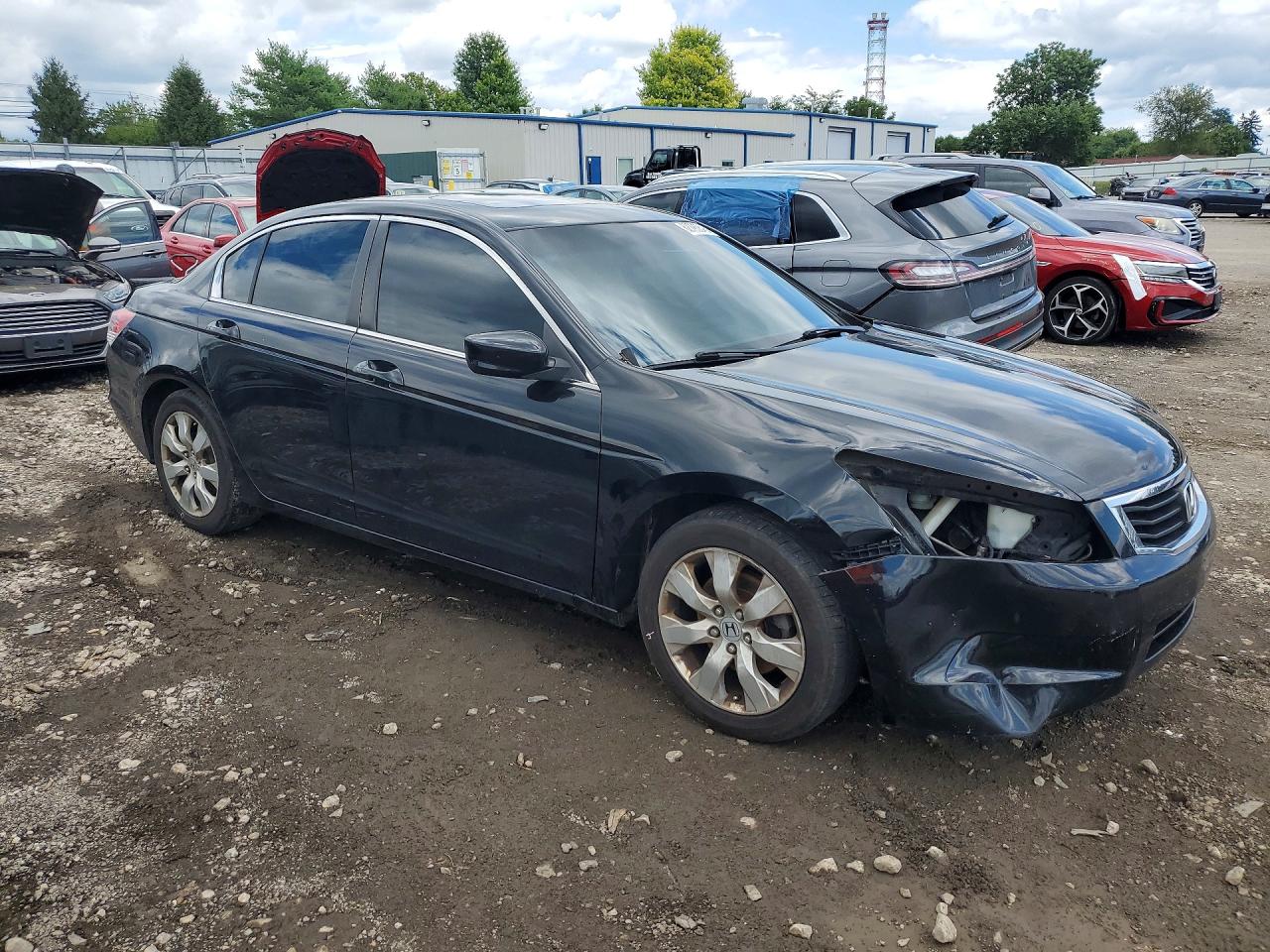 2009 Honda Accord Ex Black vin: 1HGCP26769A150857