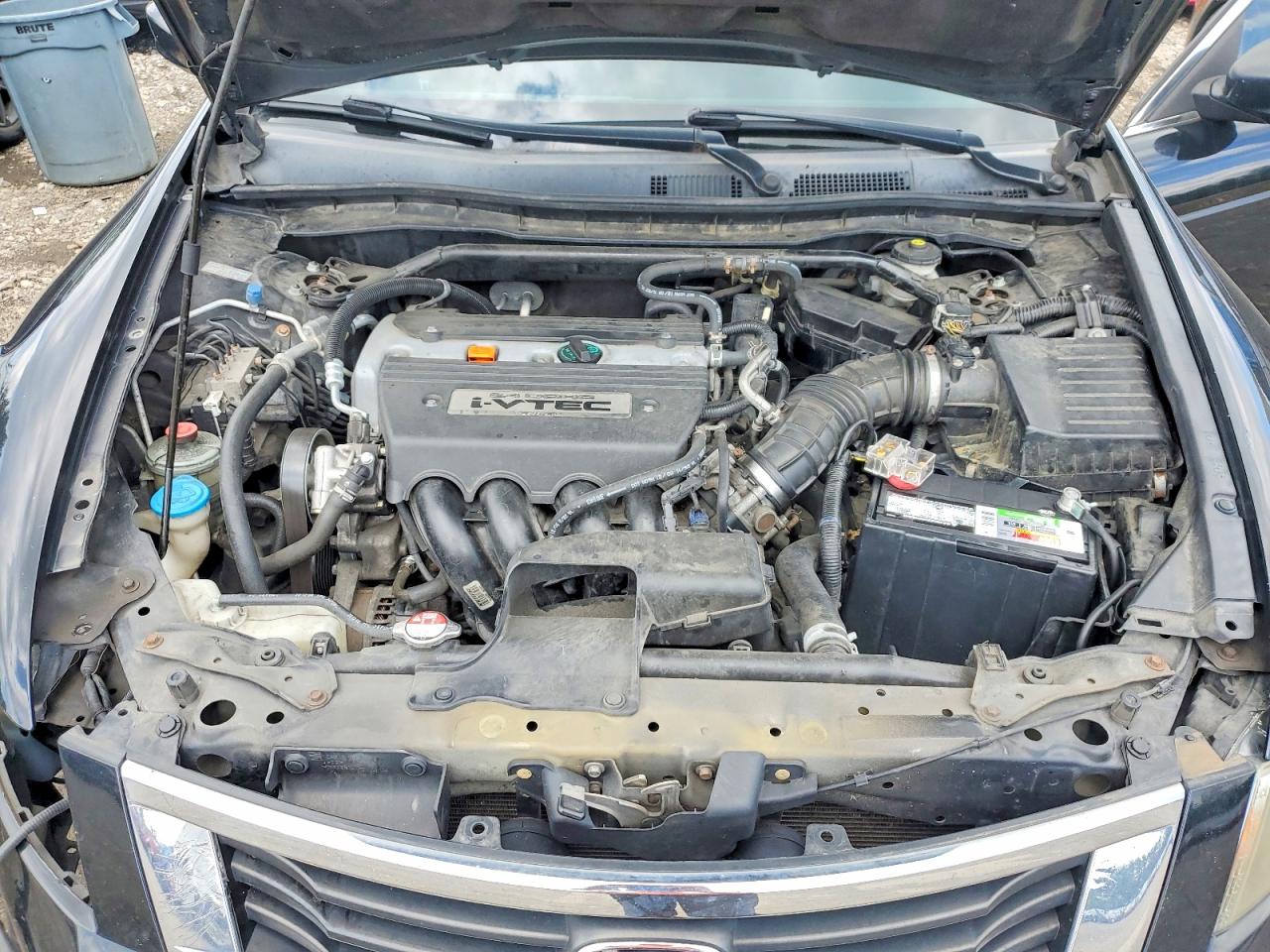 2009 Honda Accord Ex Black vin: 1HGCP26769A150857