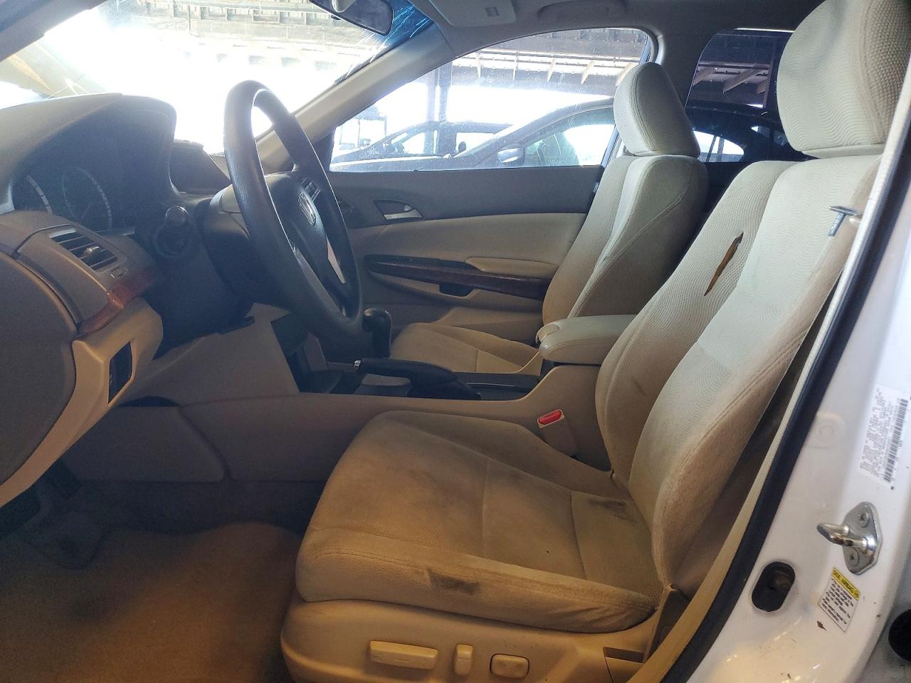 2009 Honda Accord Ex White vin: 1HGCP26769A162667