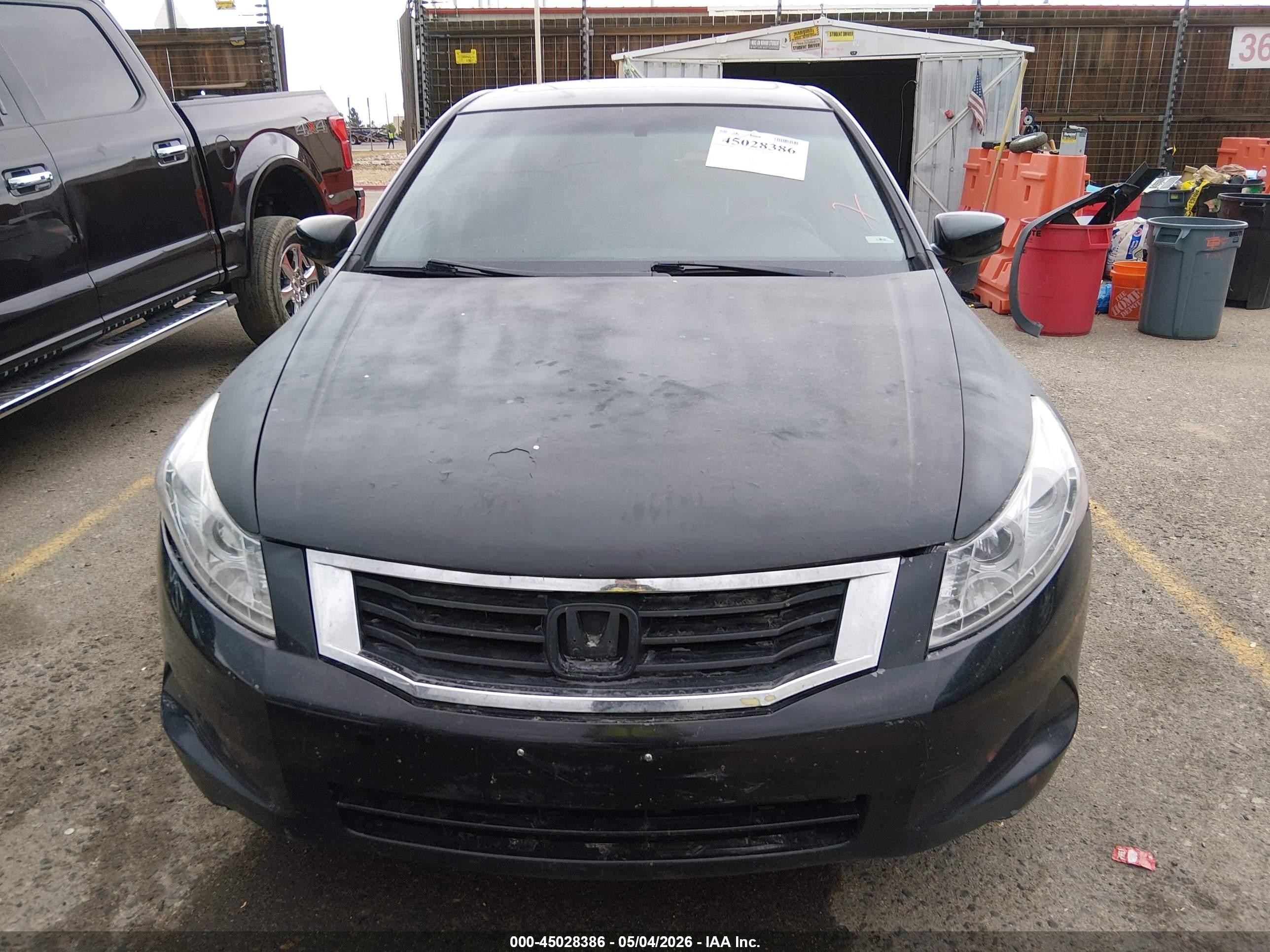 2008 Honda Accord 2.4 Ex Black vin: 1HGCP26778A017118