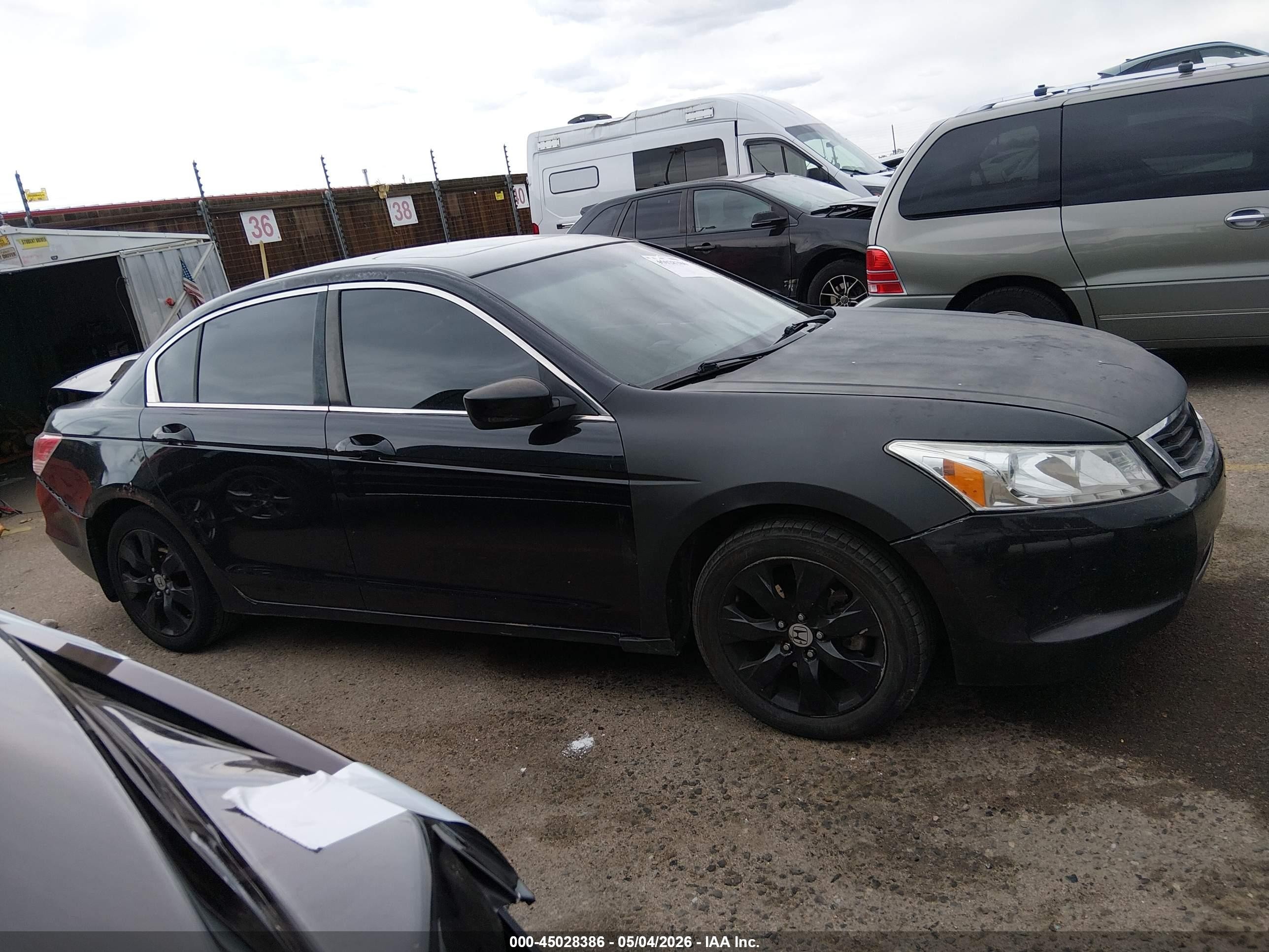 2008 Honda Accord 2.4 Ex Black vin: 1HGCP26778A017118