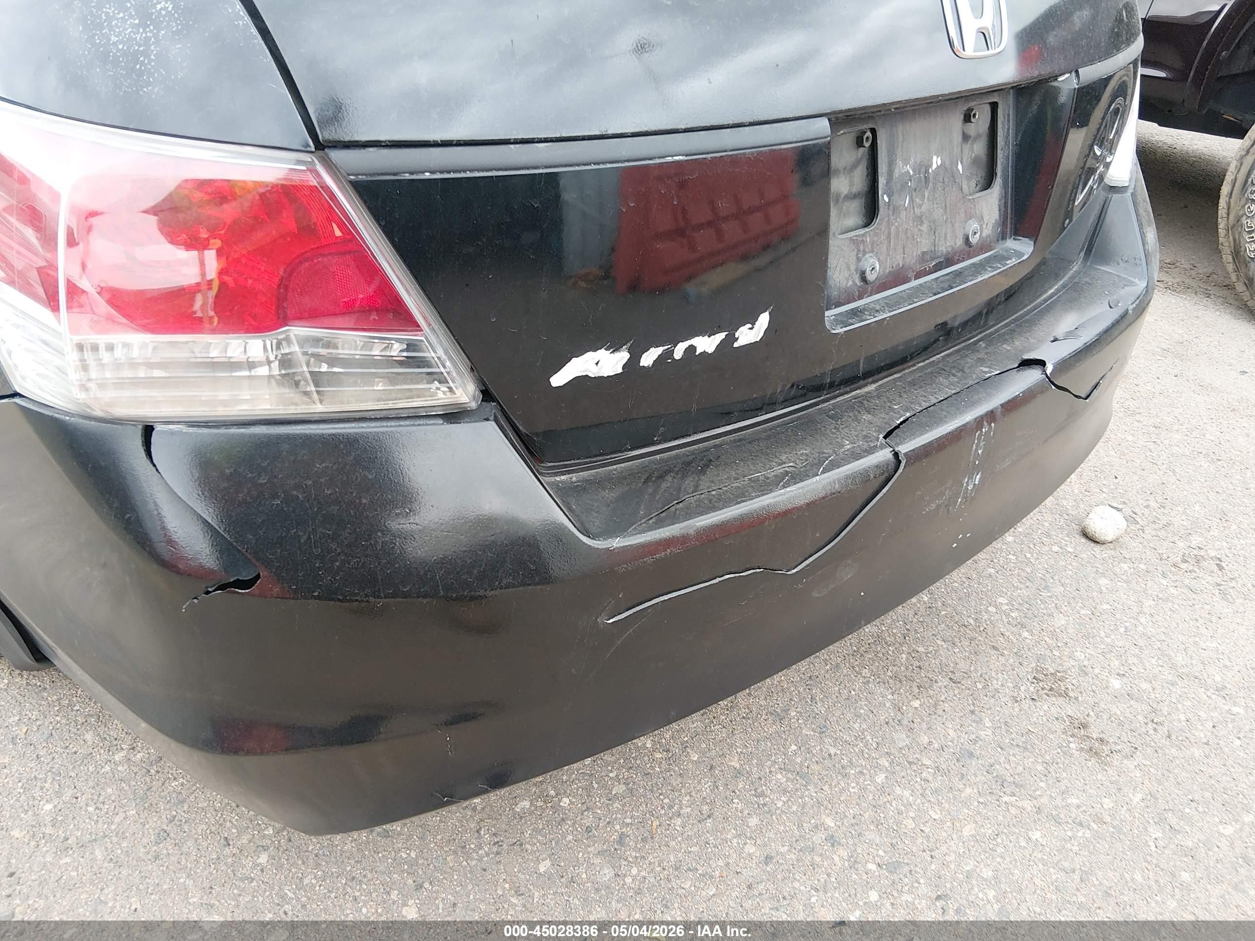 2008 Honda Accord 2.4 Ex Black vin: 1HGCP26778A017118