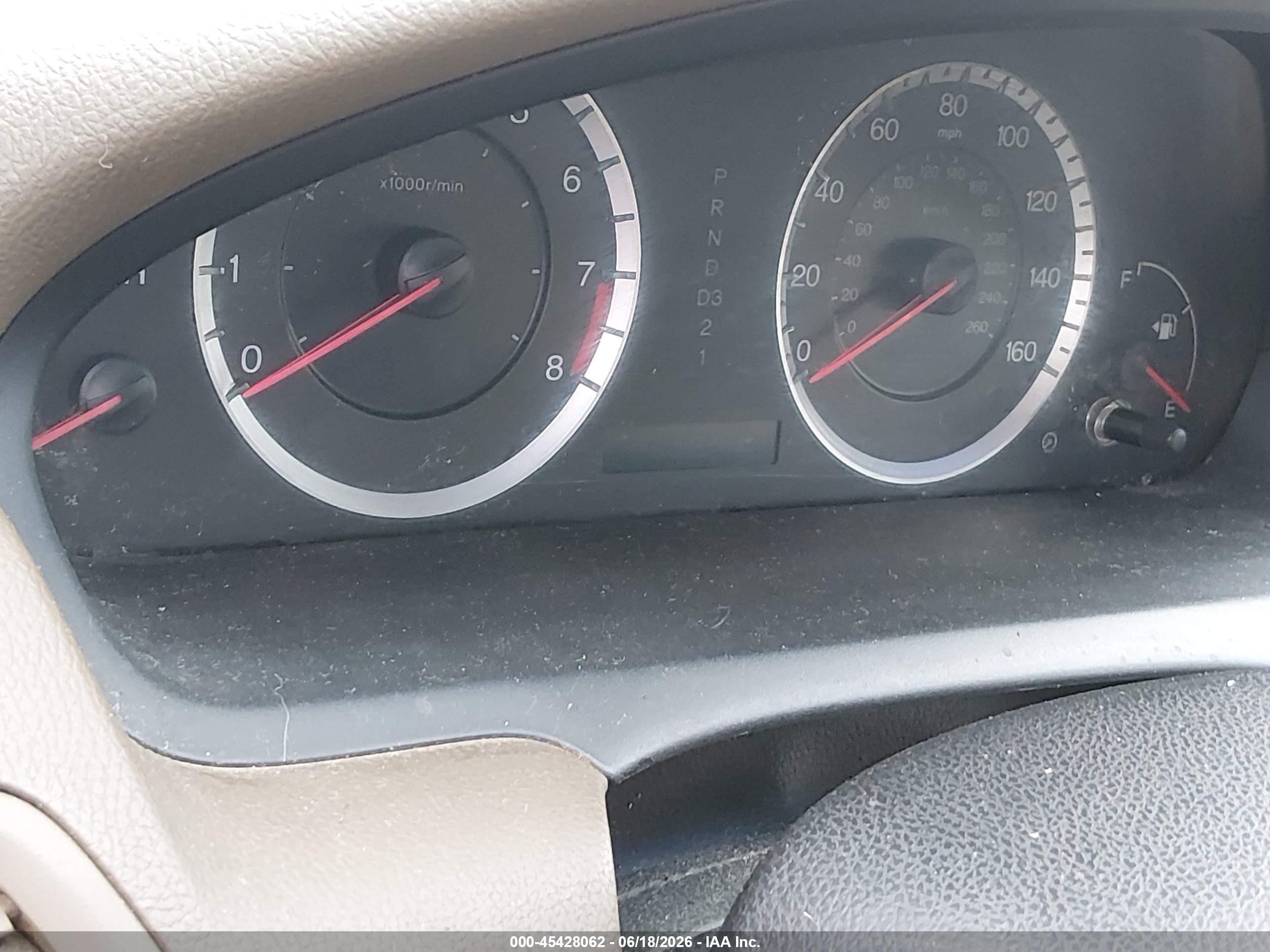 2008 Honda Accord 2.4 Ex Maroon vin: 1HGCP26778A029110