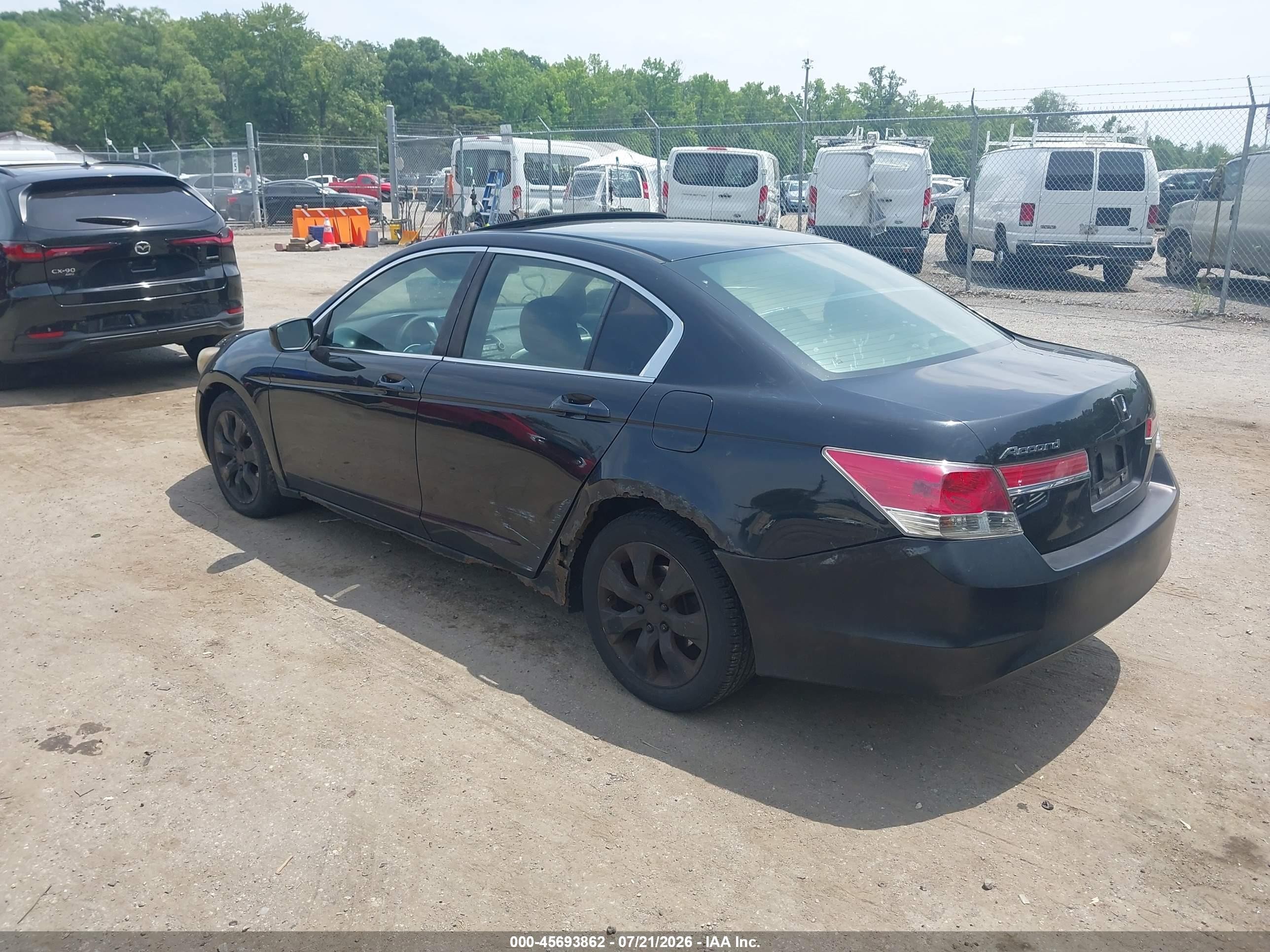 2008 Honda Accord 2.4 Ex Black vin: 1HGCP26778A090067
