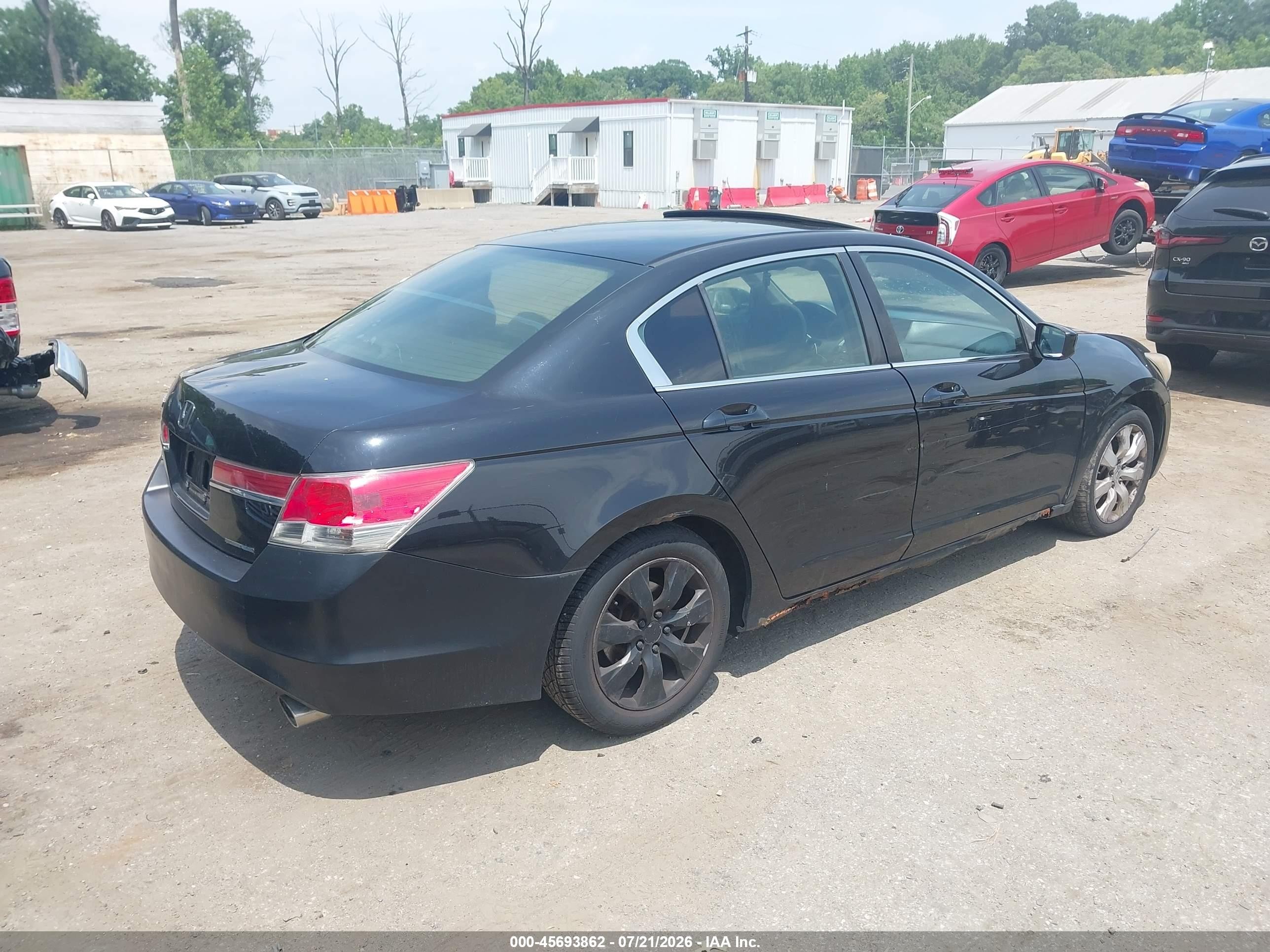 2008 Honda Accord 2.4 Ex Black vin: 1HGCP26778A090067