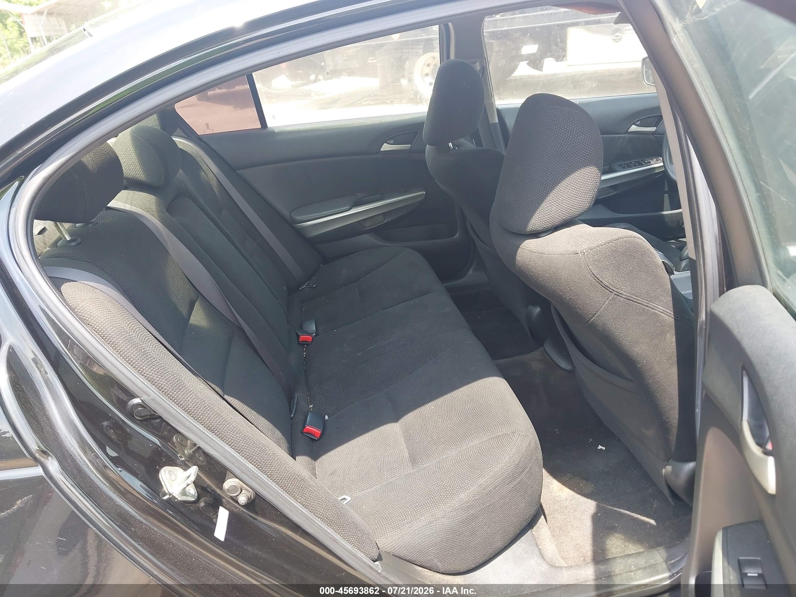 2008 Honda Accord 2.4 Ex Black vin: 1HGCP26778A090067