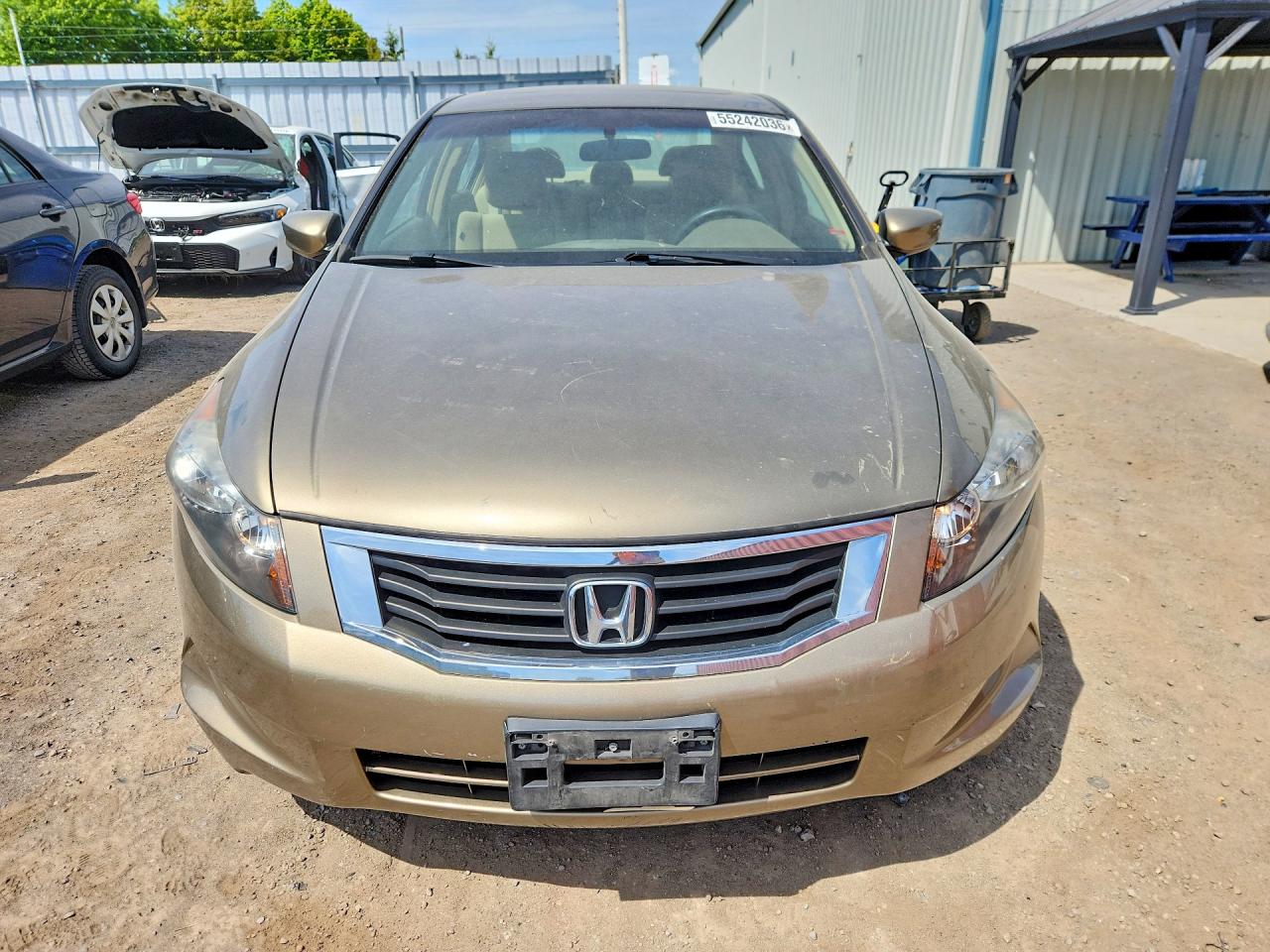 2008 Honda Accord Ex Gold vin: 1HGCP26778A809317