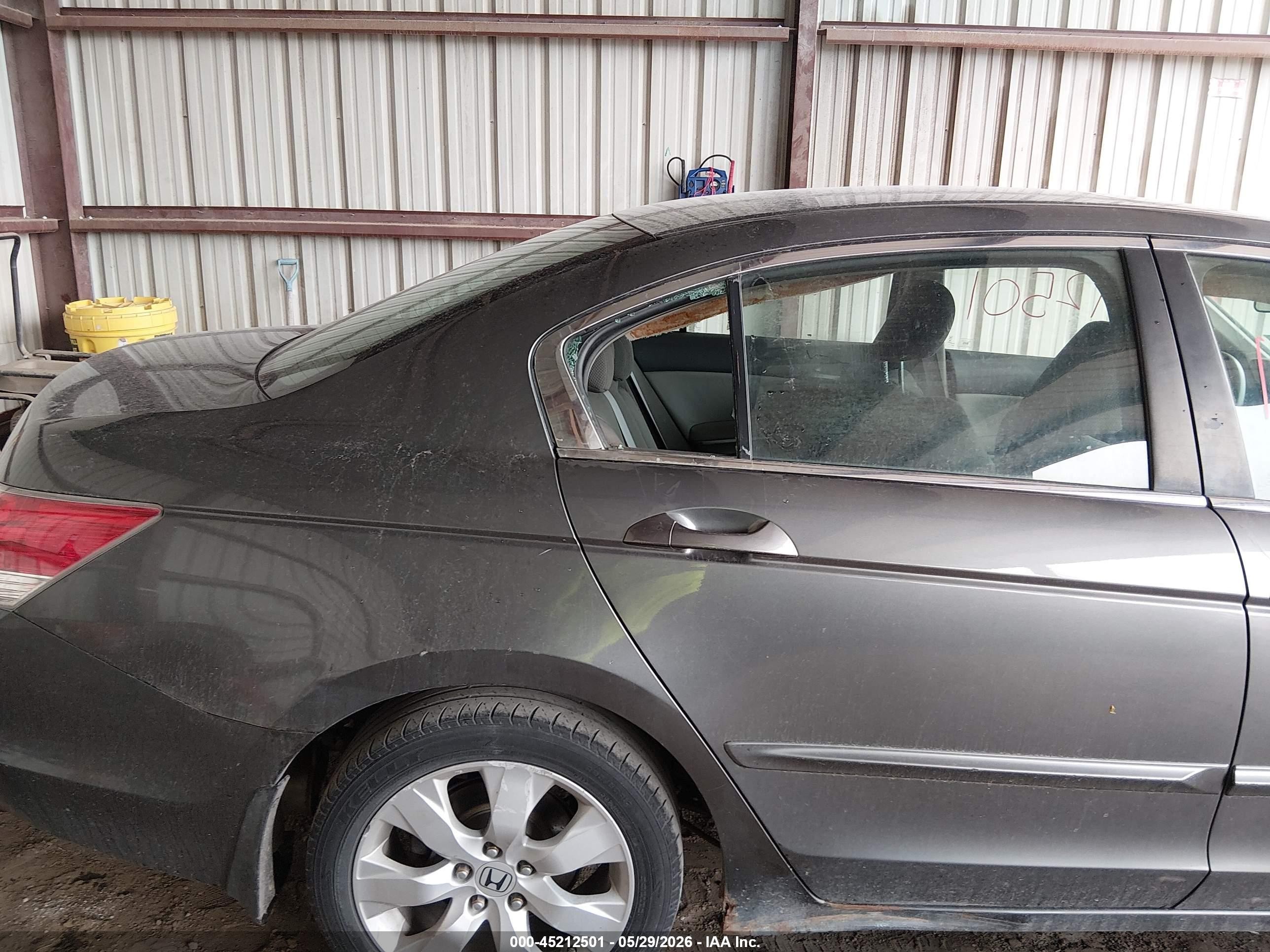 2009 Honda Accord 2.4 Ex Gray vin: 1HGCP26779A017606