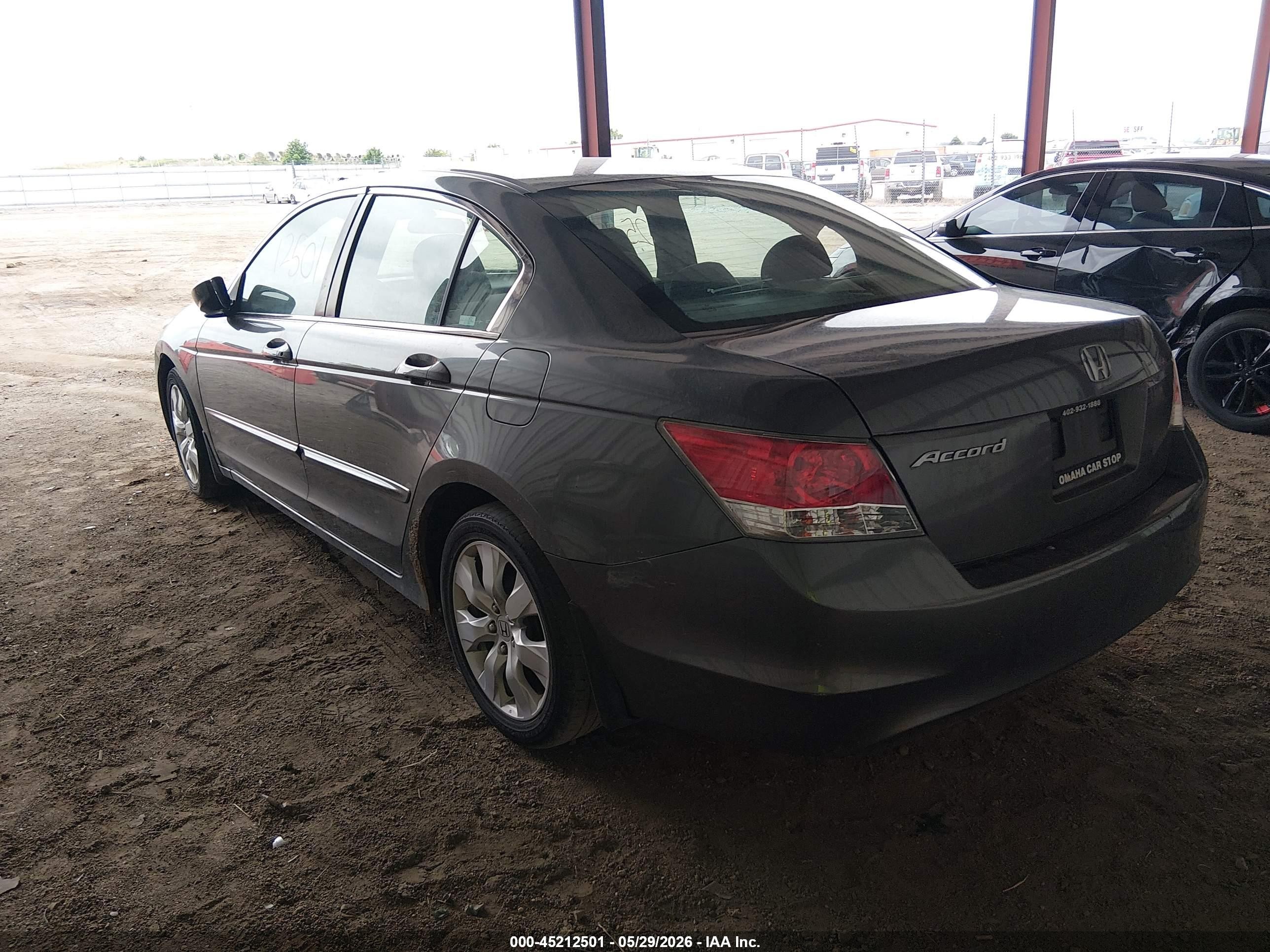 2009 Honda Accord 2.4 Ex Gray vin: 1HGCP26779A017606