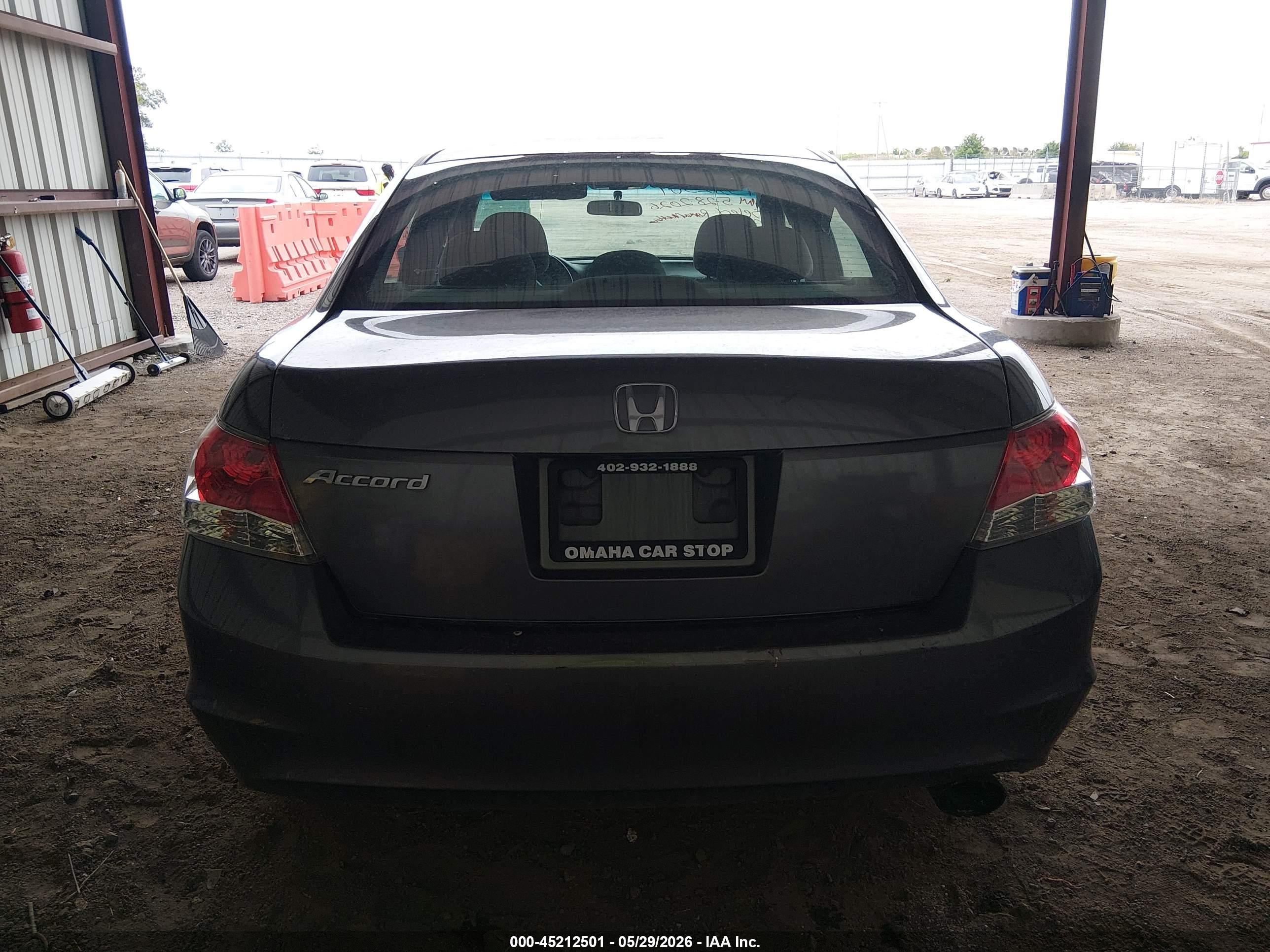 2009 Honda Accord 2.4 Ex Gray vin: 1HGCP26779A017606