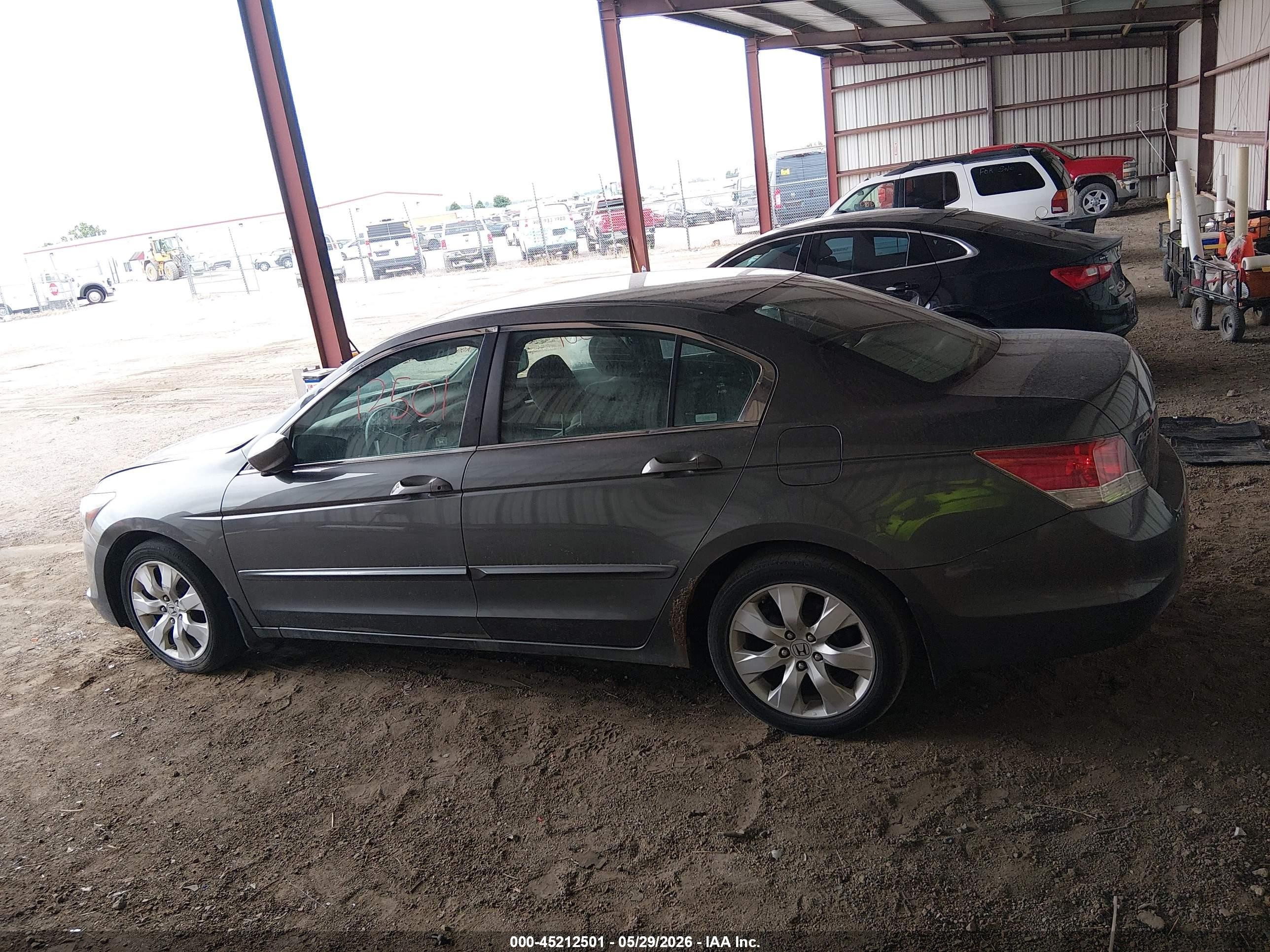 2009 Honda Accord 2.4 Ex Gray vin: 1HGCP26779A017606