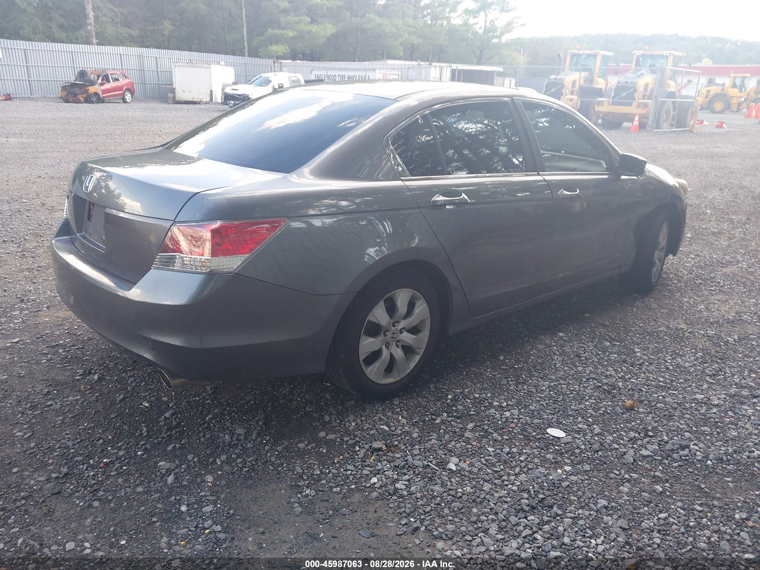2009 Honda Accord 2.4 Ex Gray vin: 1HGCP26779A080382