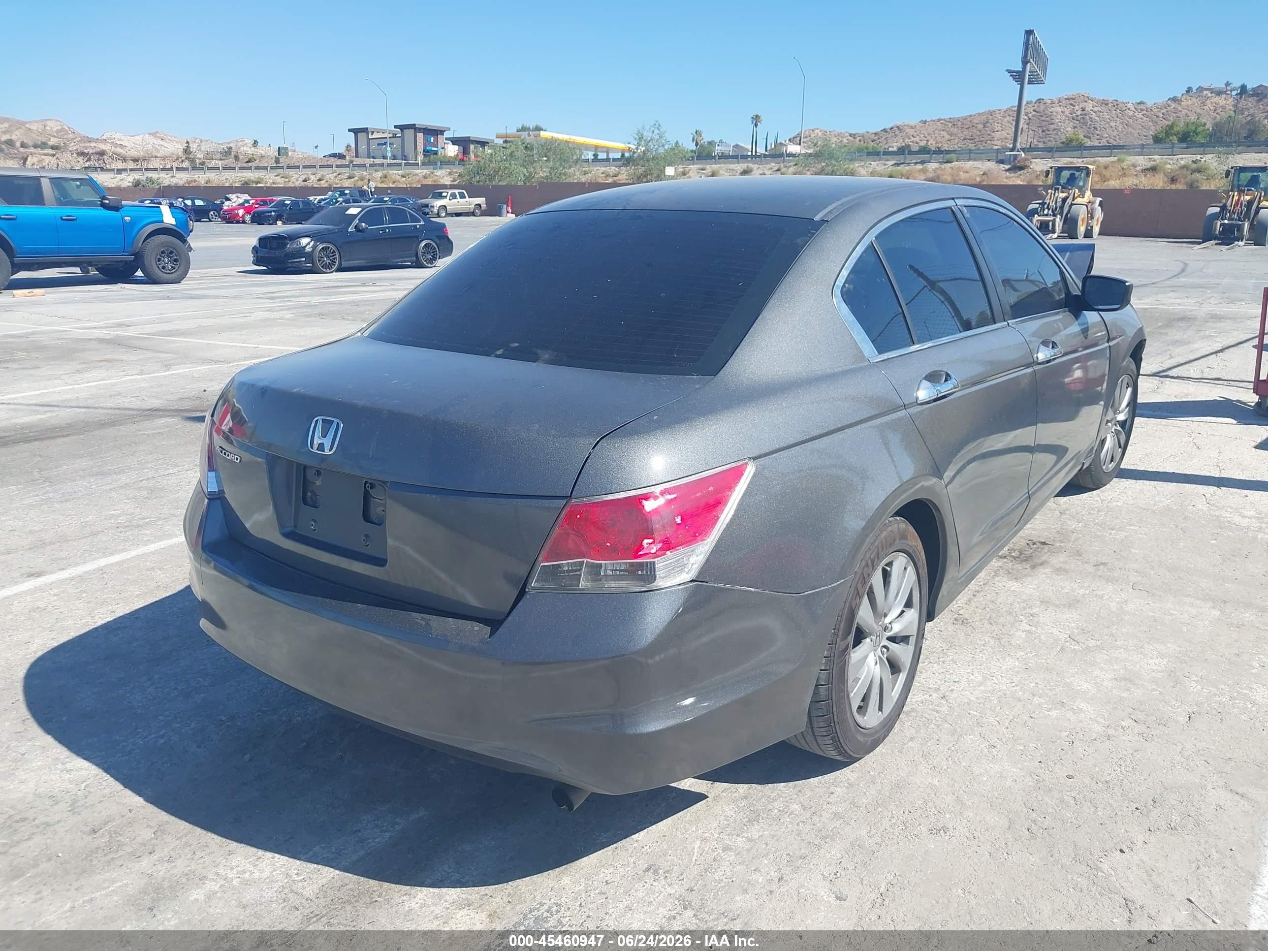 2009 Honda Accord 2.4 Ex Gray vin: 1HGCP26779A141245