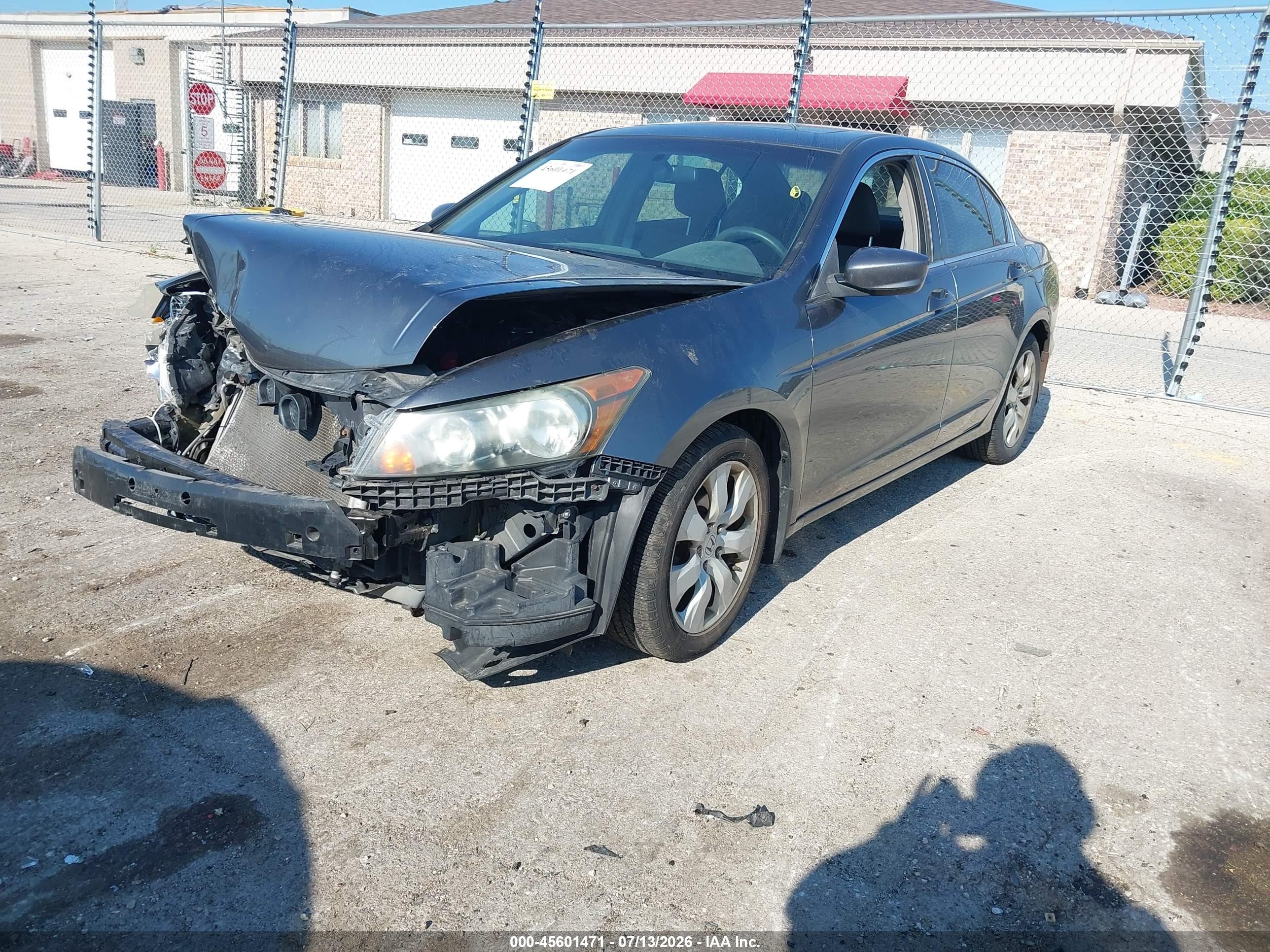 2009 Honda Accord 2.4 Ex Gray vin: 1HGCP26779A161172
