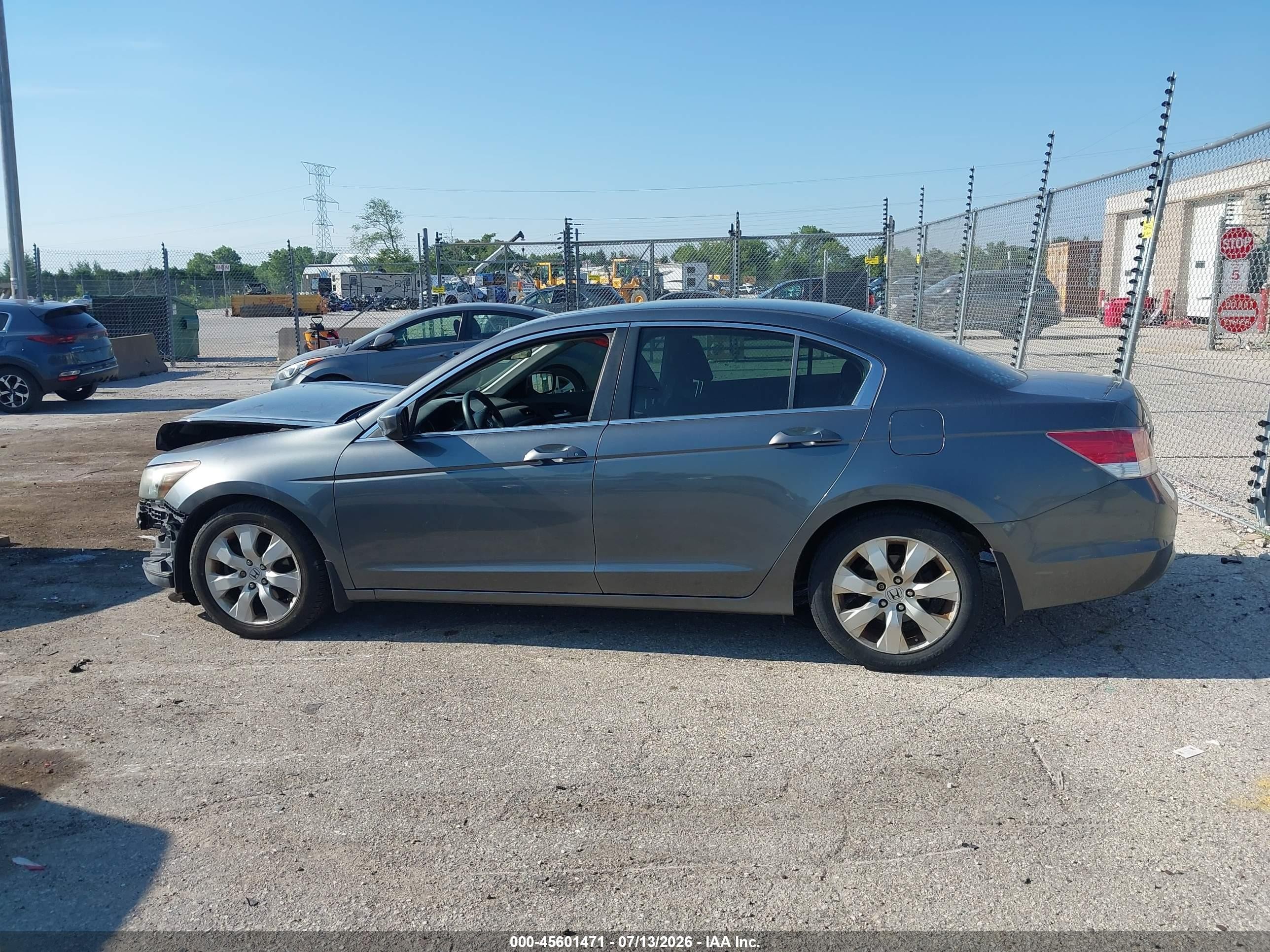 2009 Honda Accord 2.4 Ex Gray vin: 1HGCP26779A161172