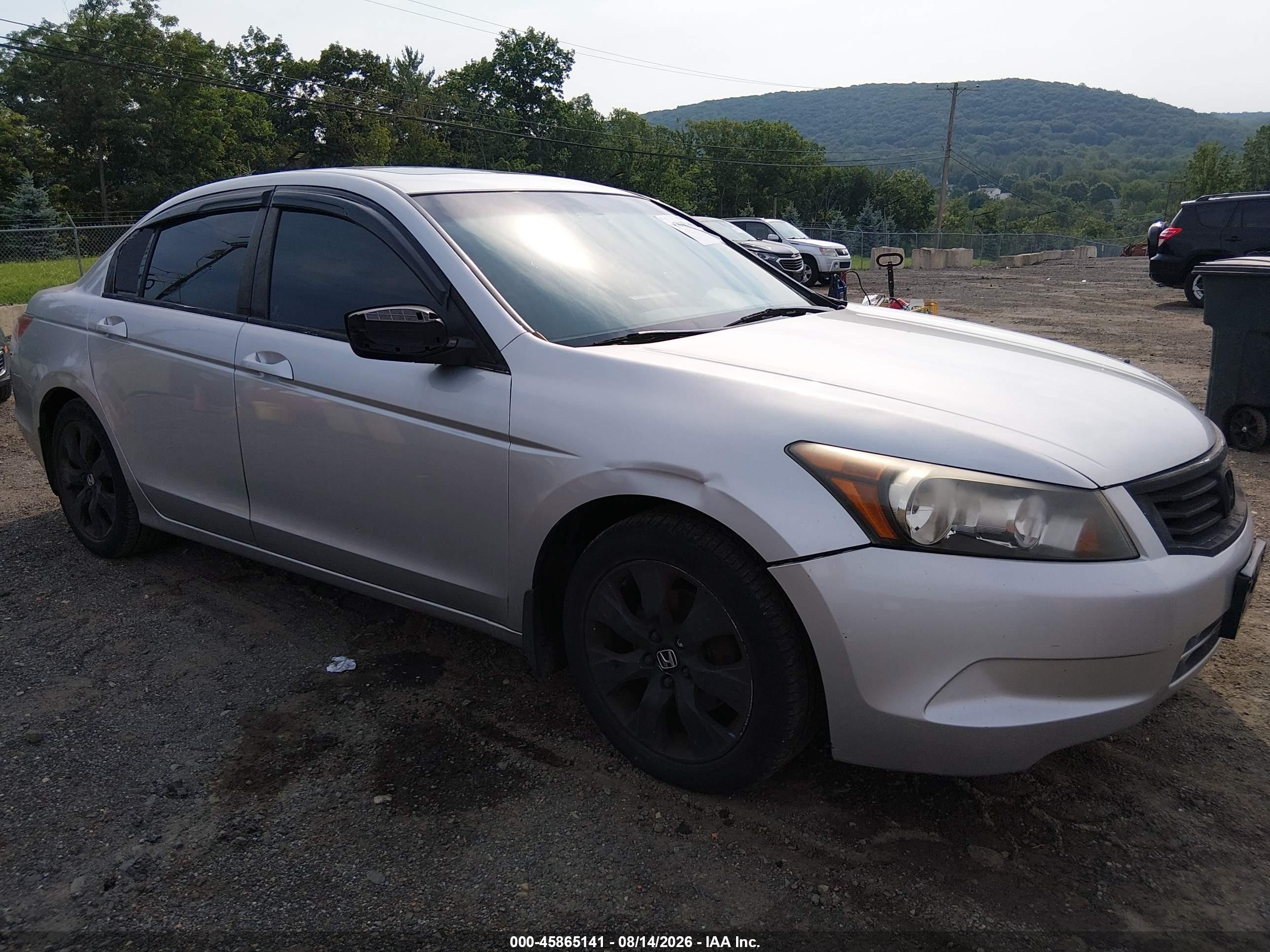 2009 Honda Accord 2.4 Ex Silver vin: 1HGCP26779A164458