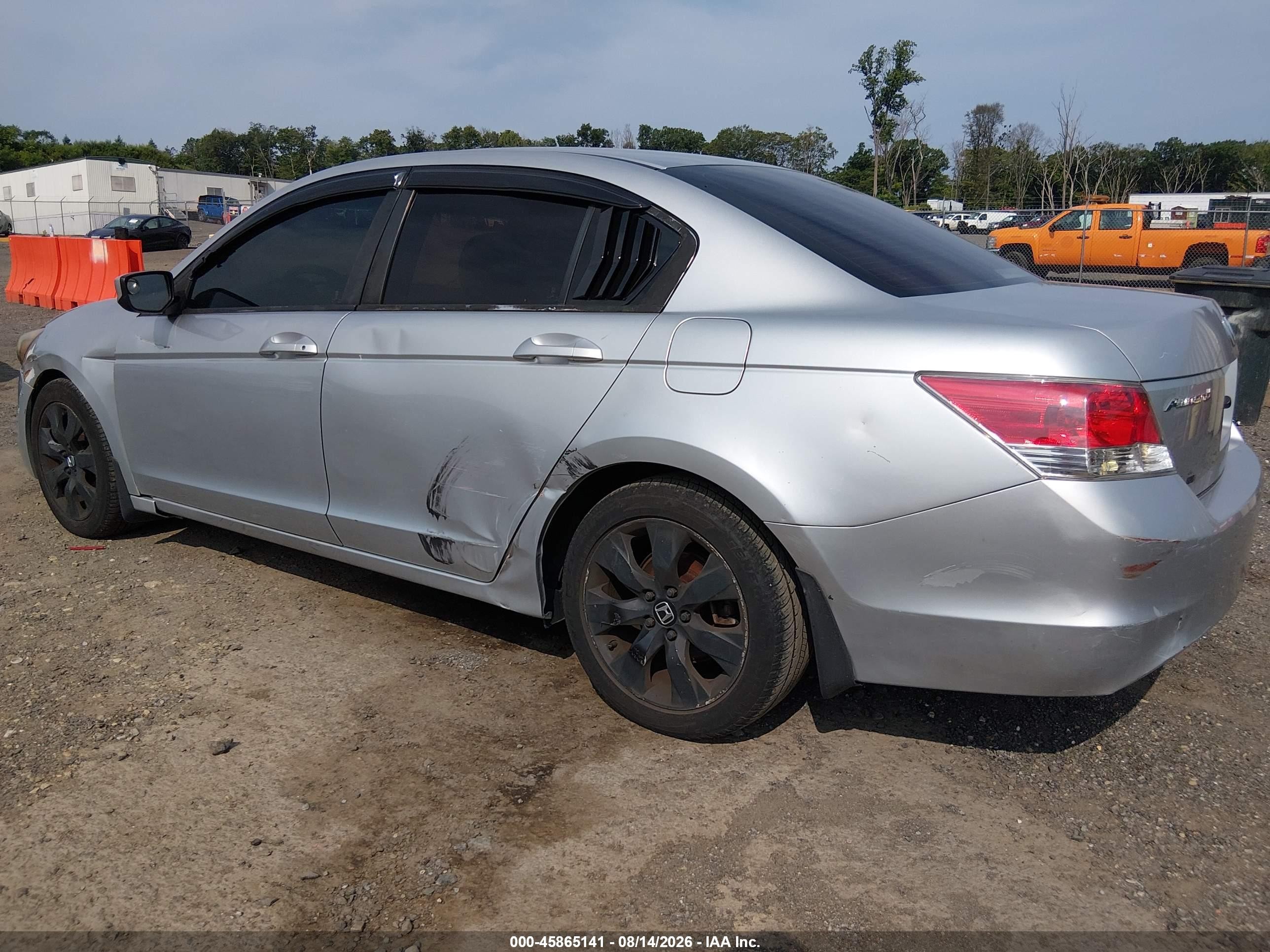 2009 Honda Accord 2.4 Ex Серебряный vin: 1HGCP26779A164458