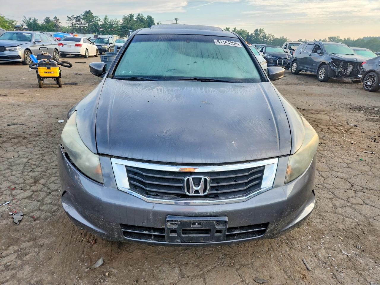 2008 Honda Accord Ex Gray vin: 1HGCP26788A017645