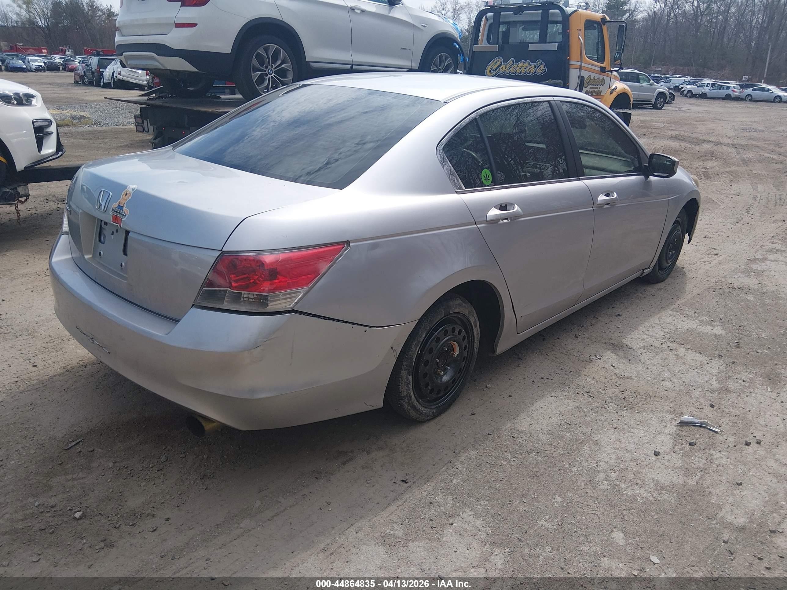 2008 Honda Accord 2.4 Ex Silver vin: 1HGCP26788A038477