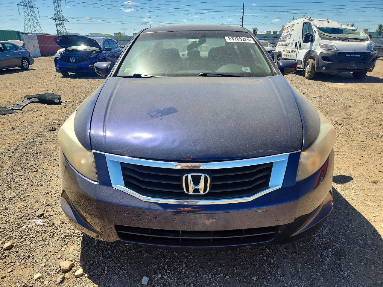 2008 Honda Accord Ex Blue vin: 1HGCP26788A080888