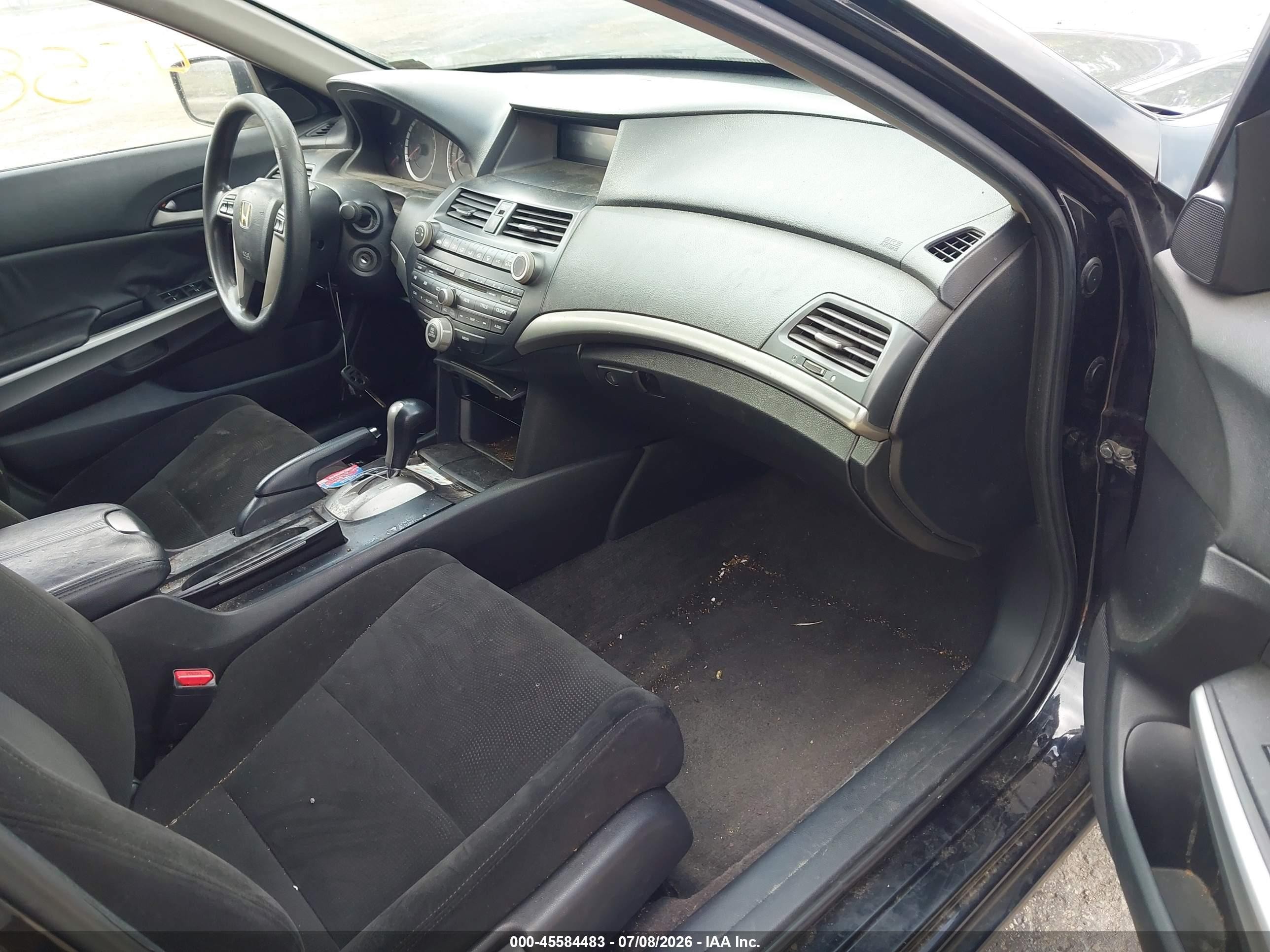 2008 Honda Accord 2.4 Ex Black vin: 1HGCP26788A151409