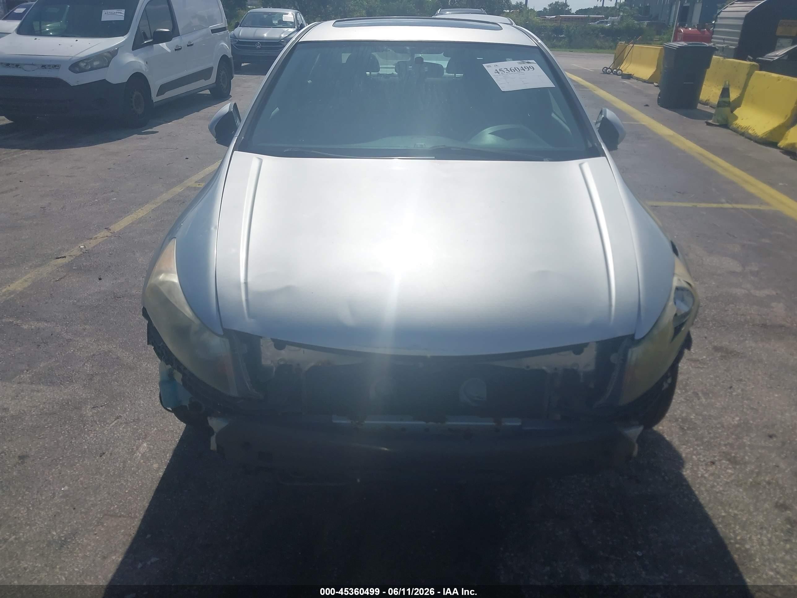 2009 Honda Accord 2.4 Ex Silver vin: 1HGCP26789A016772