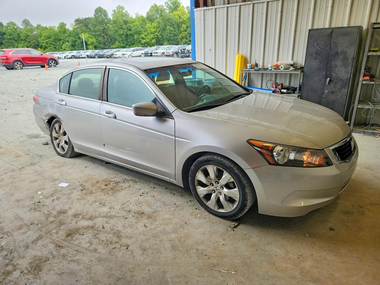 2009 Honda Accord Ex Silver vin: 1HGCP26789A023544