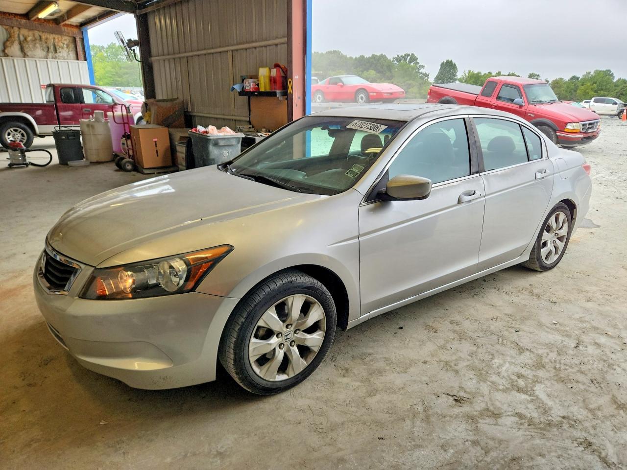 2009 Honda Accord Ex Silver vin: 1HGCP26789A023544