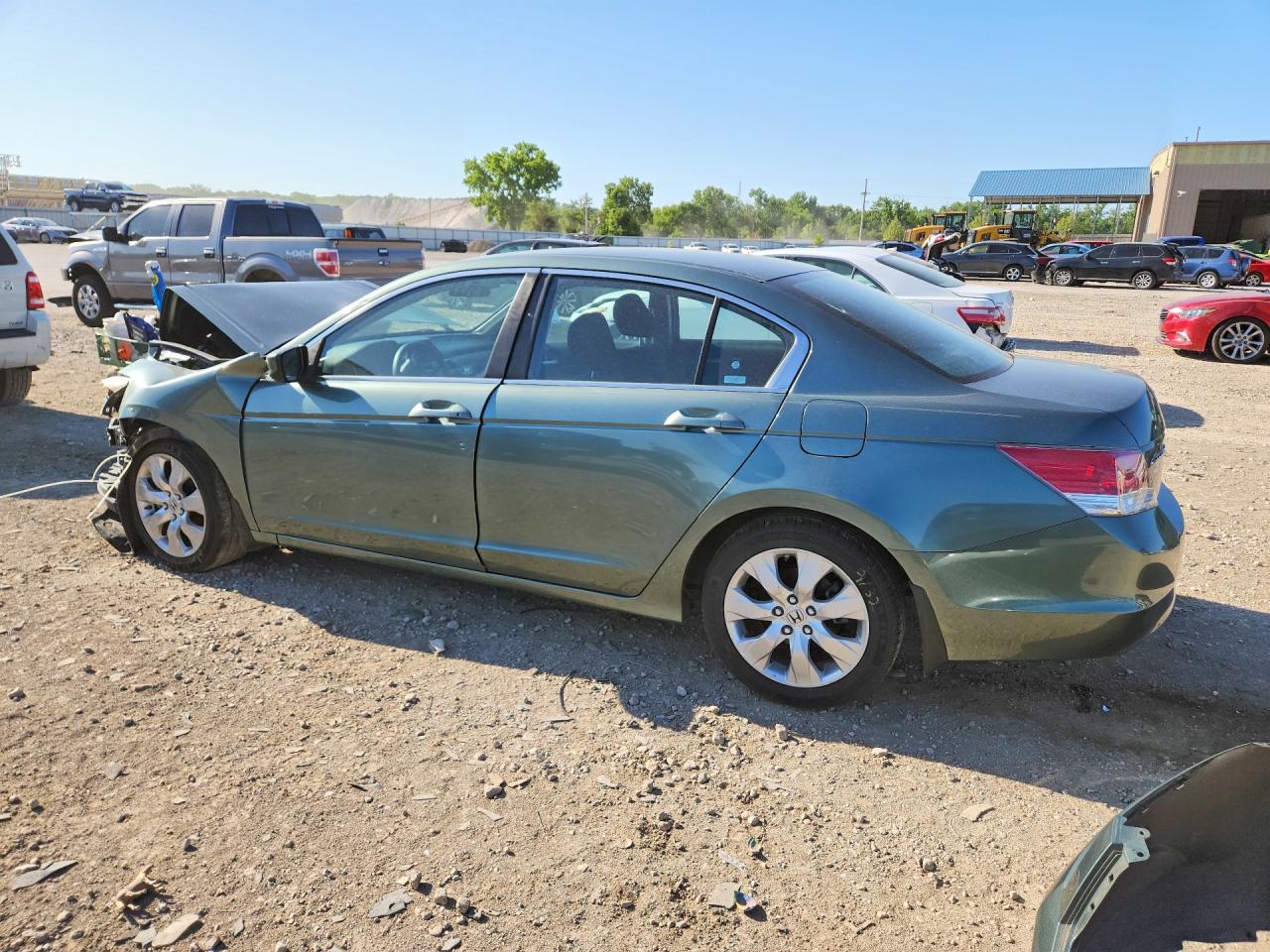 2008 Honda Accord Ex Green vin: 1HGCP26798A038715