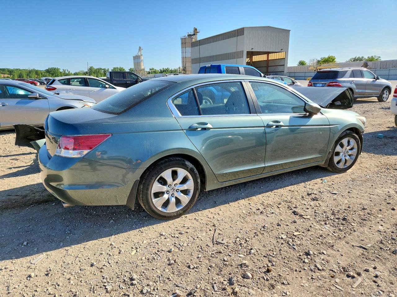 2008 Honda Accord Ex Green vin: 1HGCP26798A038715