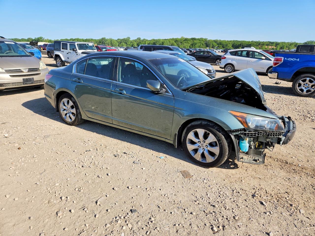 2008 Honda Accord Ex Green vin: 1HGCP26798A038715