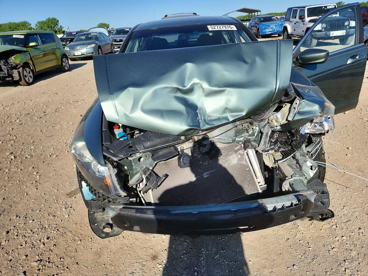 2008 Honda Accord Ex Green vin: 1HGCP26798A038715