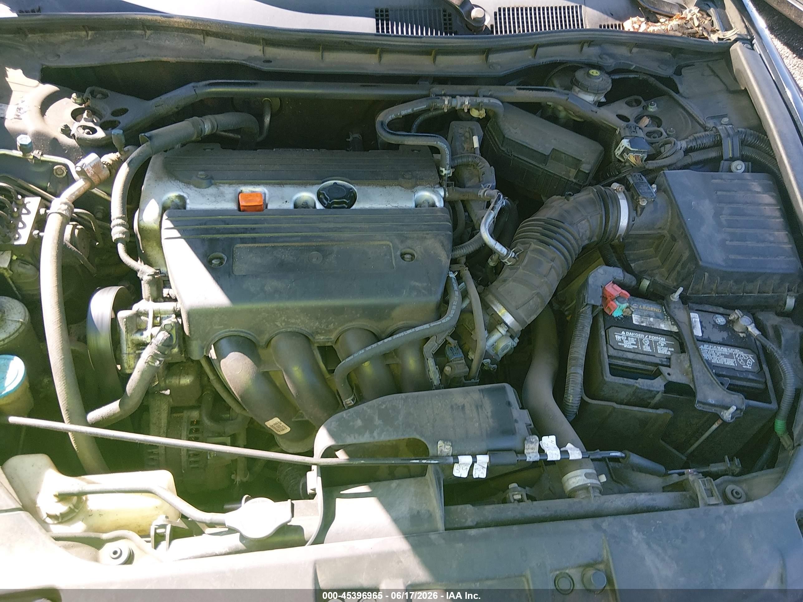 2008 Honda Accord 2.4 Ex Navy vin: 1HGCP26798A054915