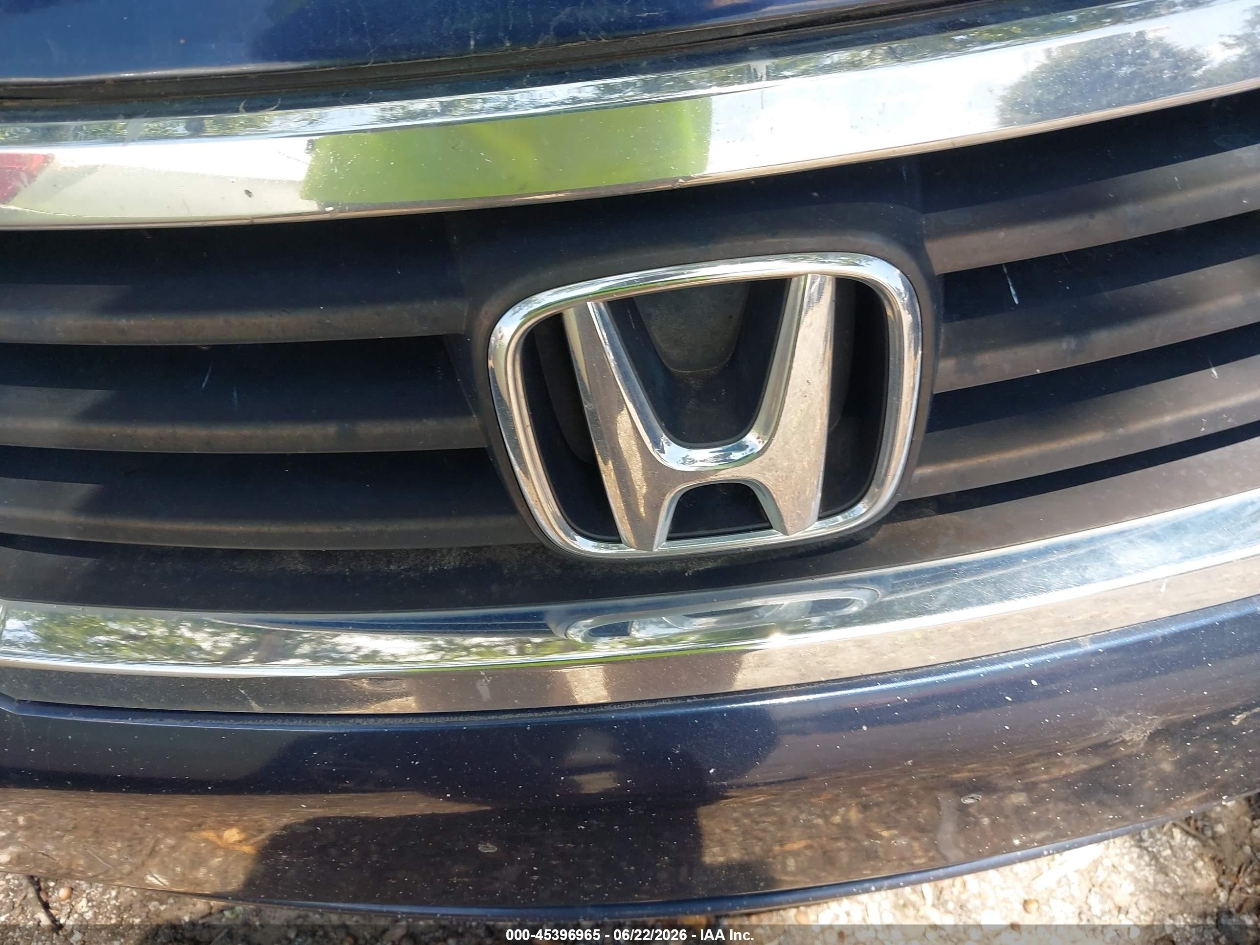 2008 Honda Accord 2.4 Ex Navy vin: 1HGCP26798A054915