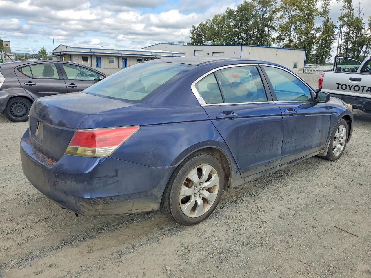 2008 Honda Accord Ex Blue vin: 1HGCP26798A080866