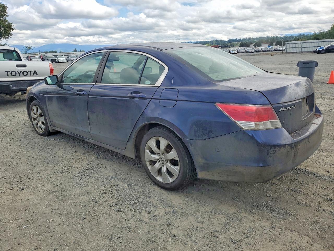 2008 Honda Accord Ex Blue vin: 1HGCP26798A080866
