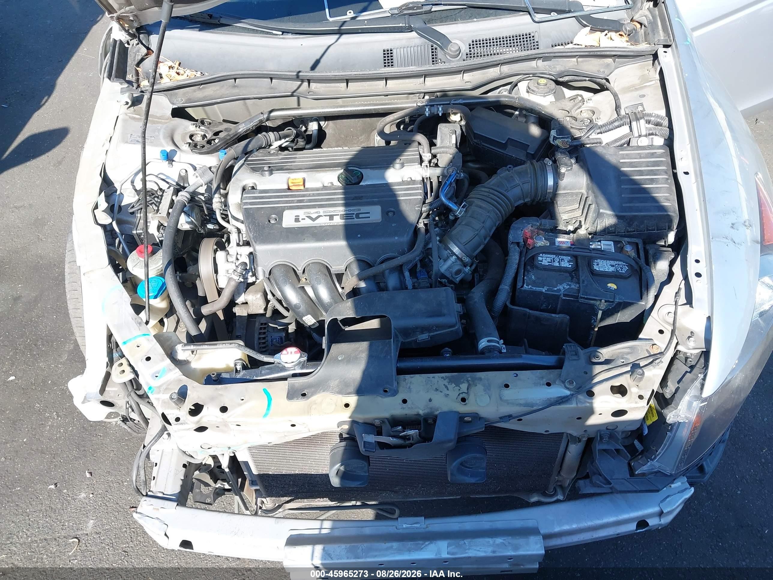 2008 Honda Accord 2.4 Ex Silver vin: 1HGCP26798A160751